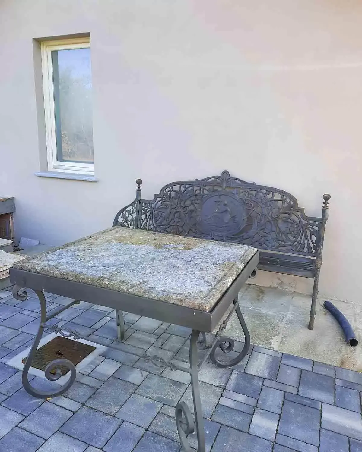 Patio, Seating Area in Il Riccio e la Castagna - Country House