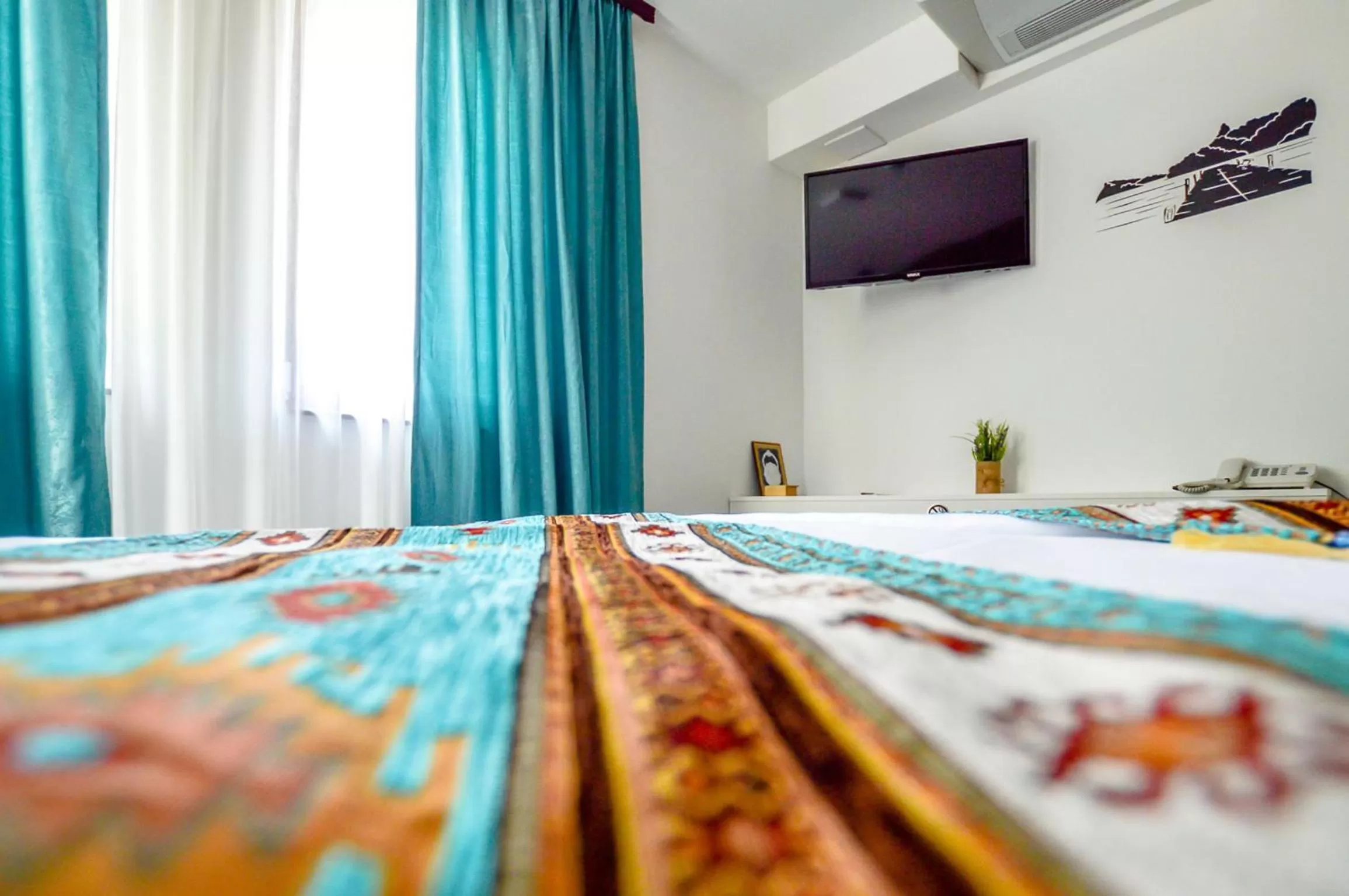 Decorative detail, Bed in Heritage Hotel Gate of Sarajevo