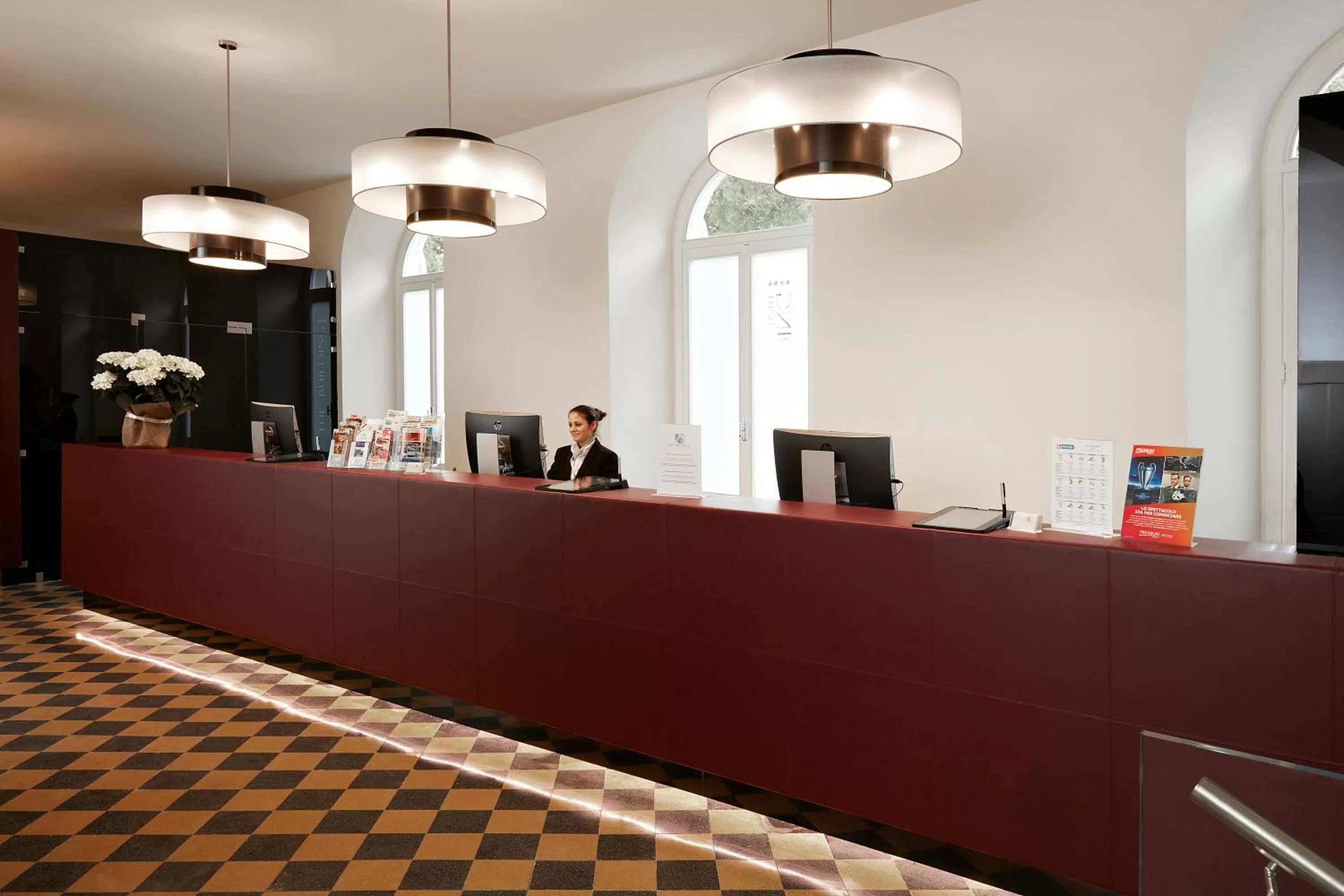 Lobby or reception in Hotel The Building