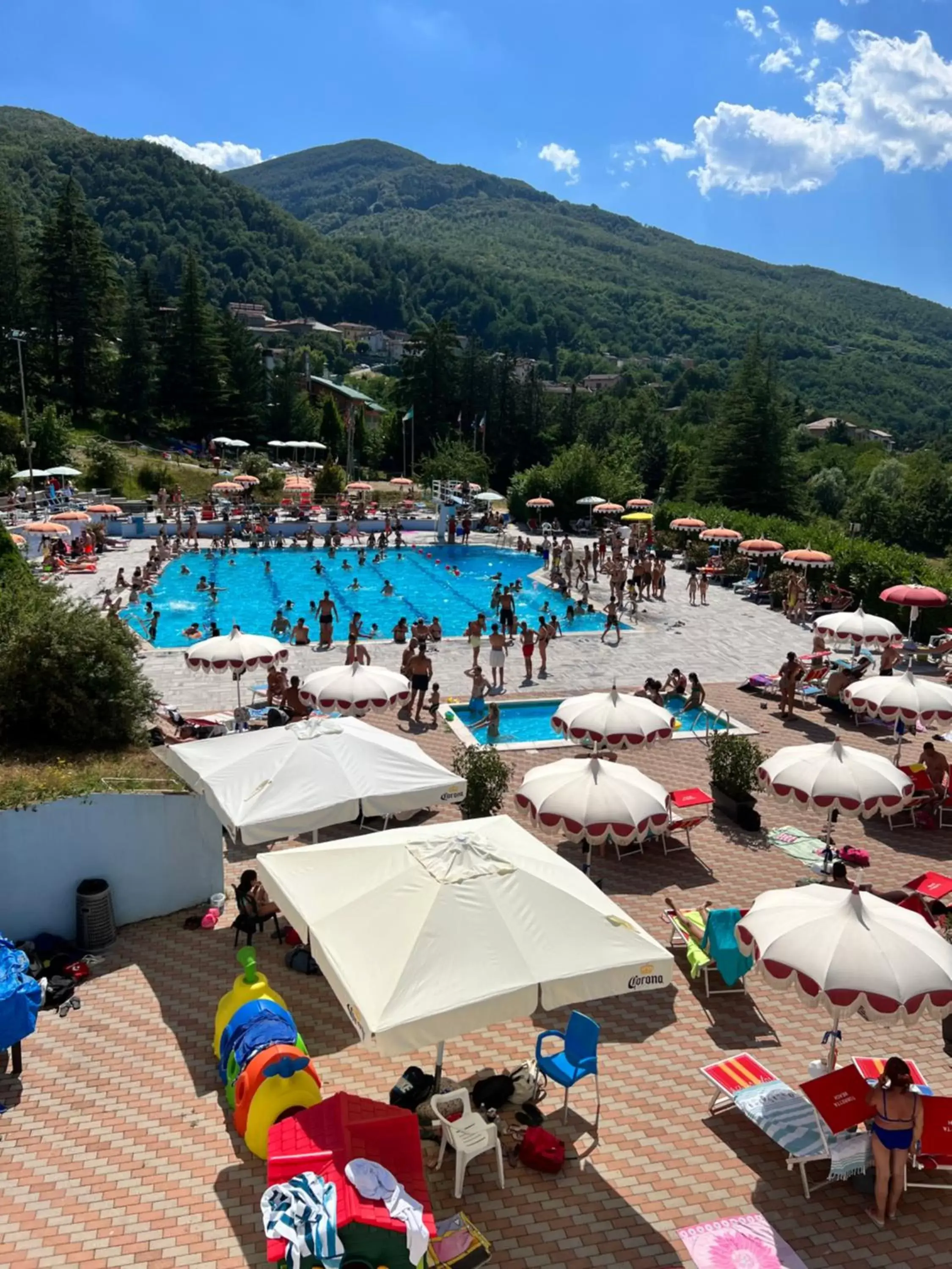 Swimming pool, Pool View in Albergo Ristorante La Torretta