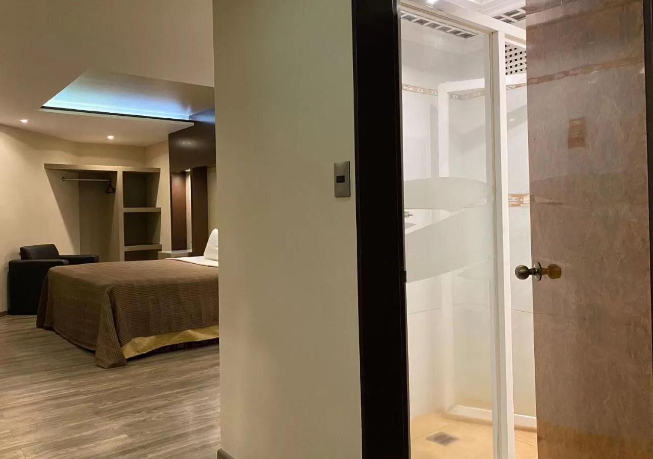 Bed in Hotel Escala Central del Norte