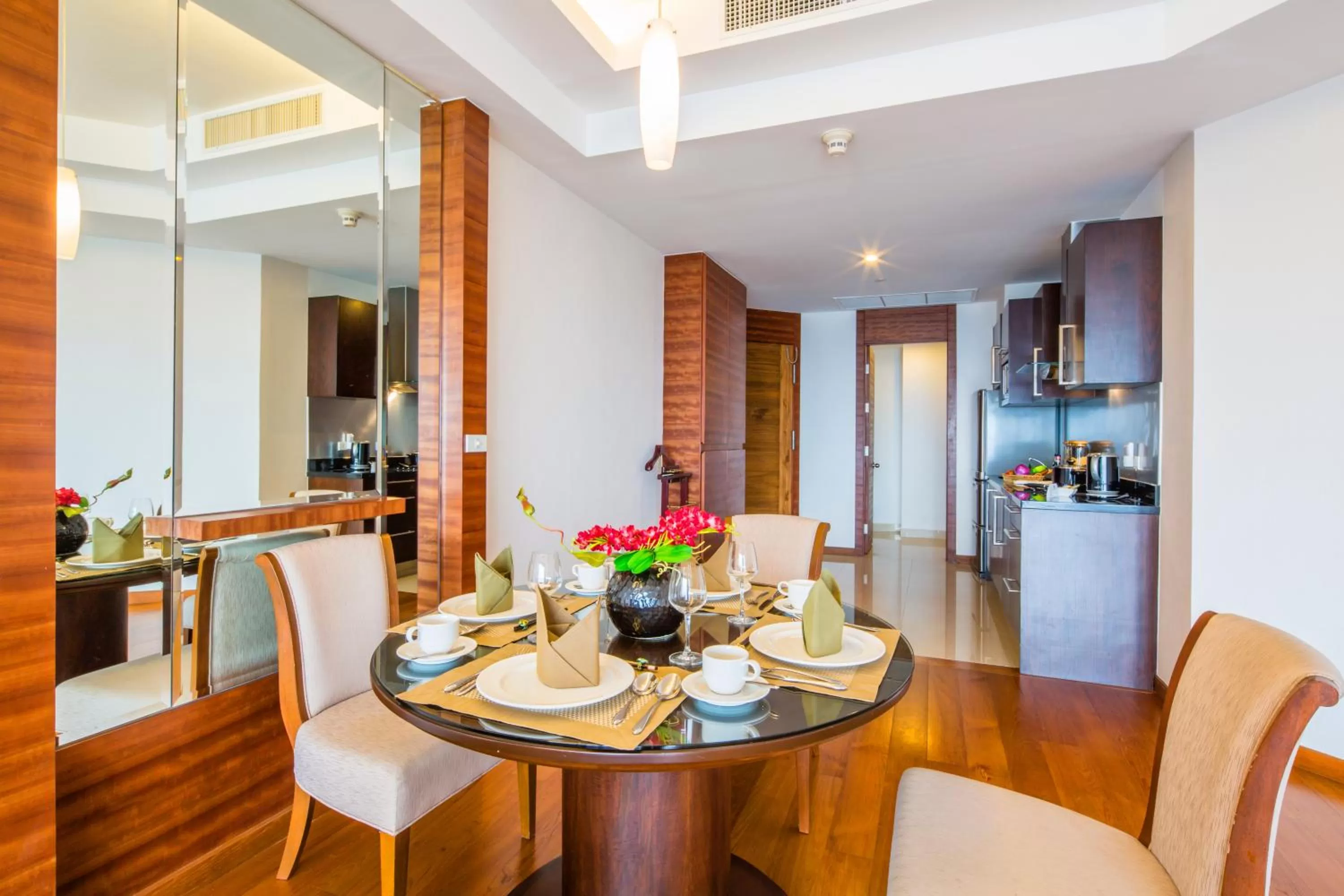 Dining area in Column Bangkok Hotel