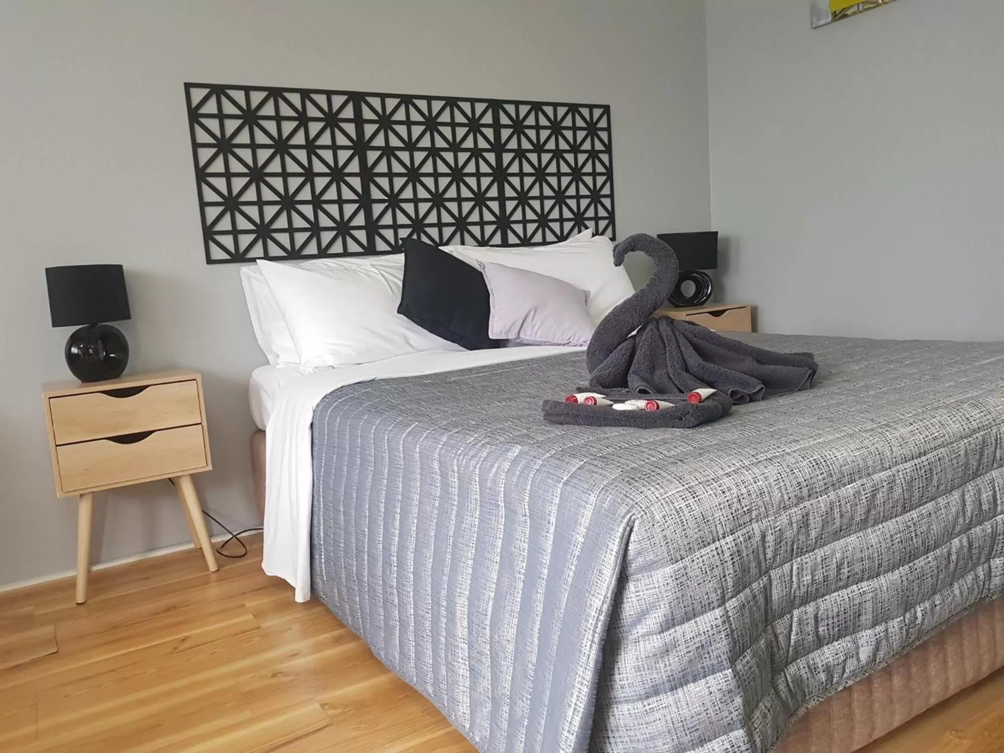 Bed in Limassol Motel