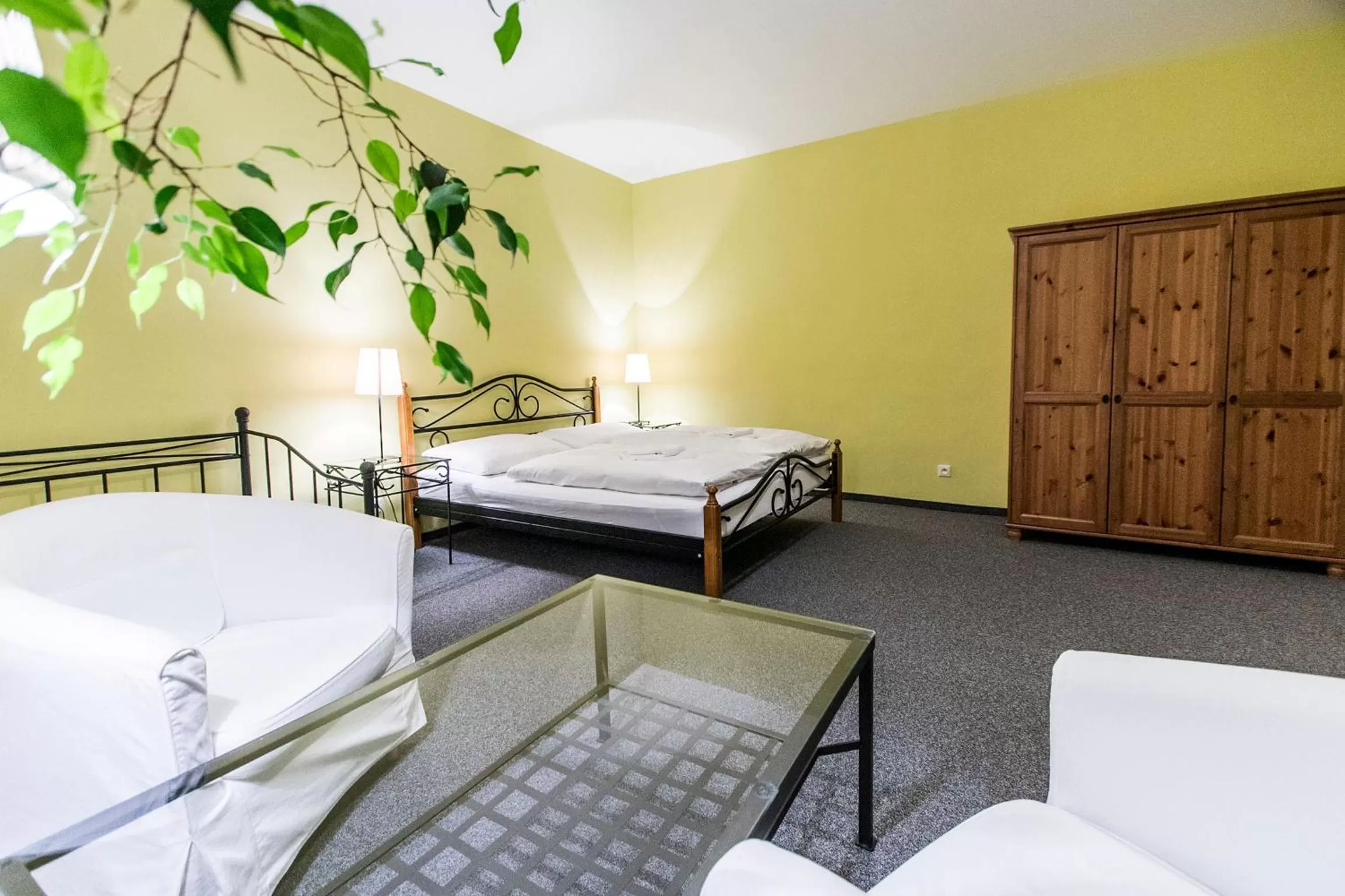 Living room, Bed in Apartma La Provence