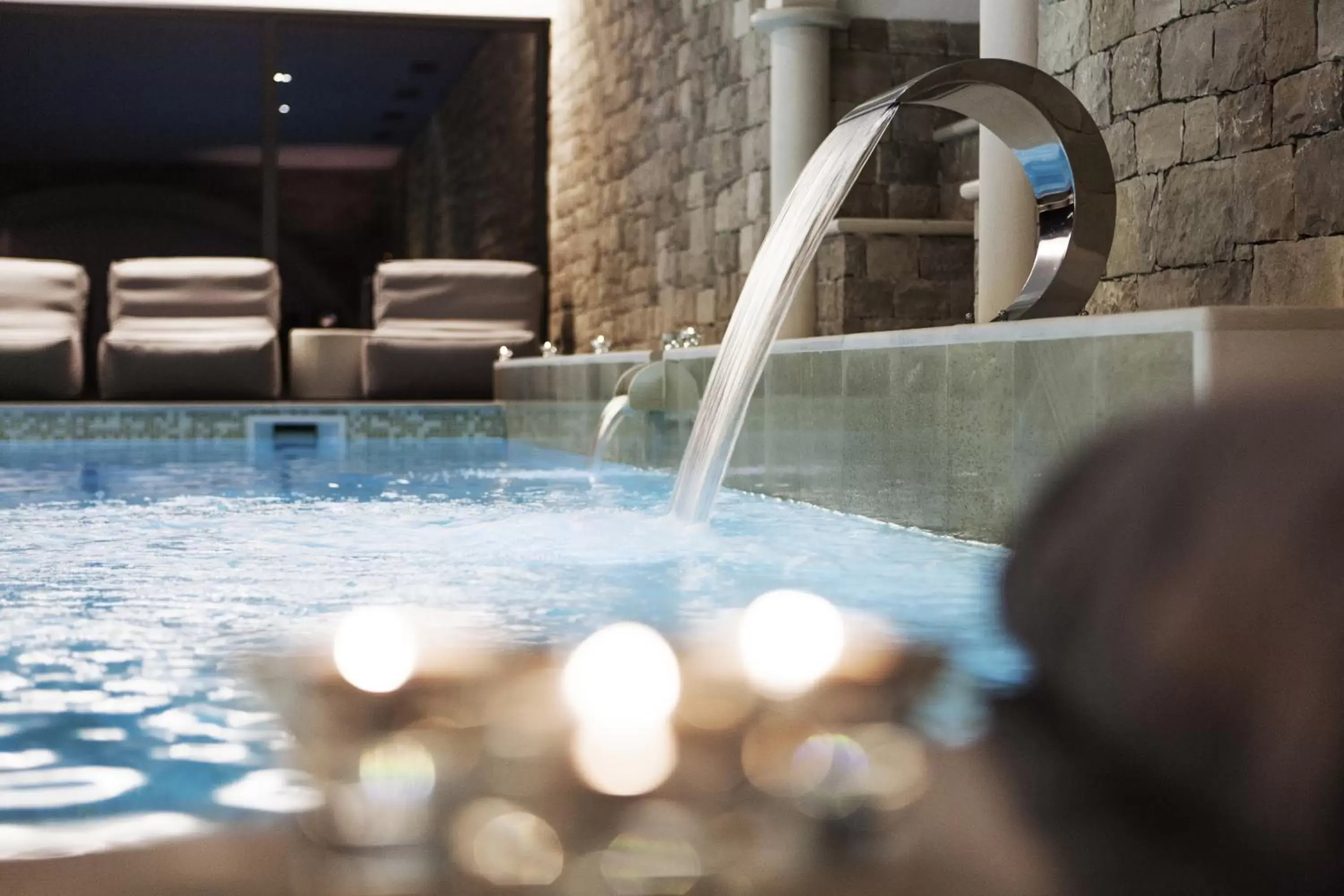 Spa and wellness centre/facilities, Swimming Pool in Real Abadia, Congress & Spa Hotel