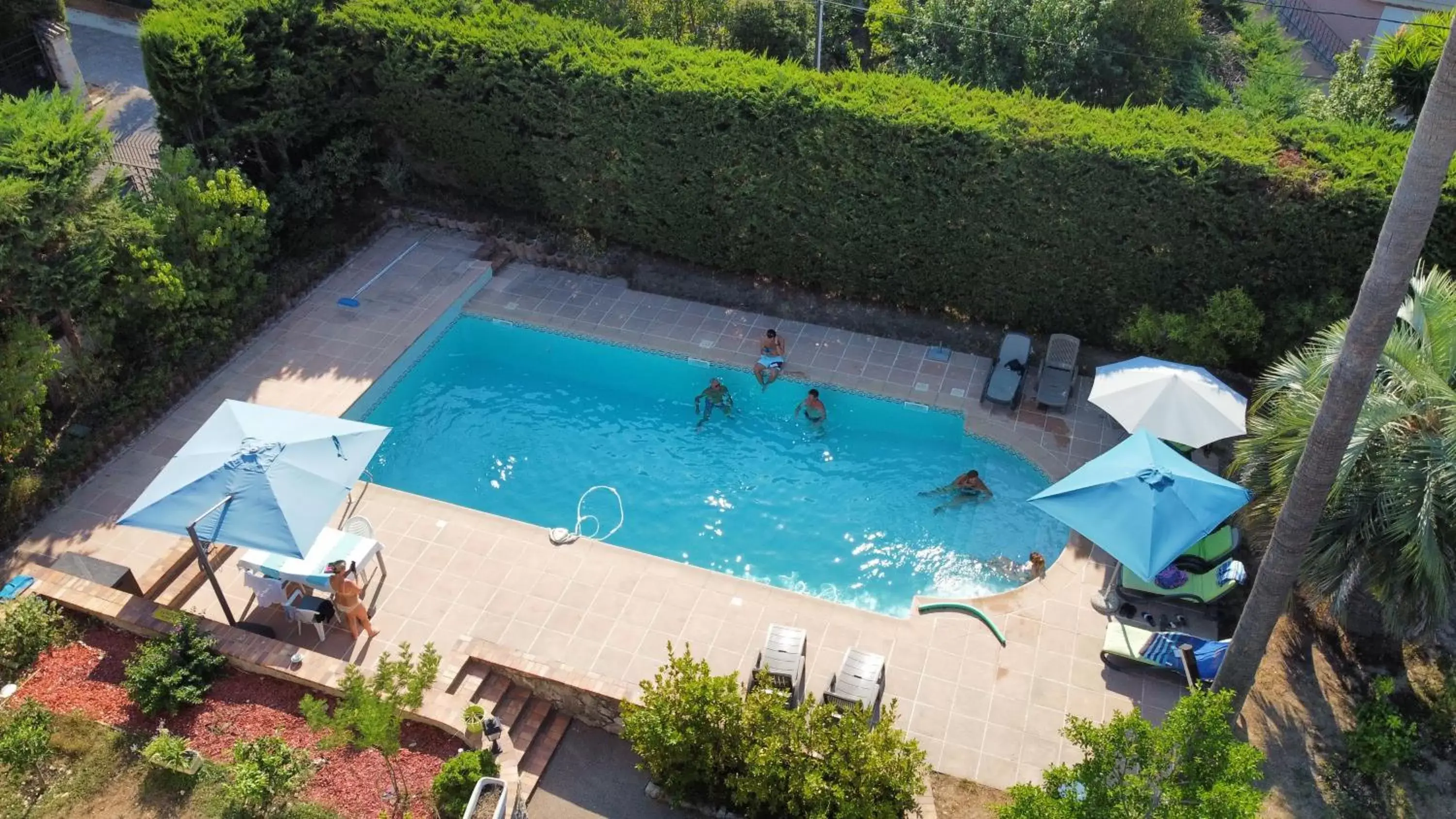 Patio, Pool View in Villa Alessia