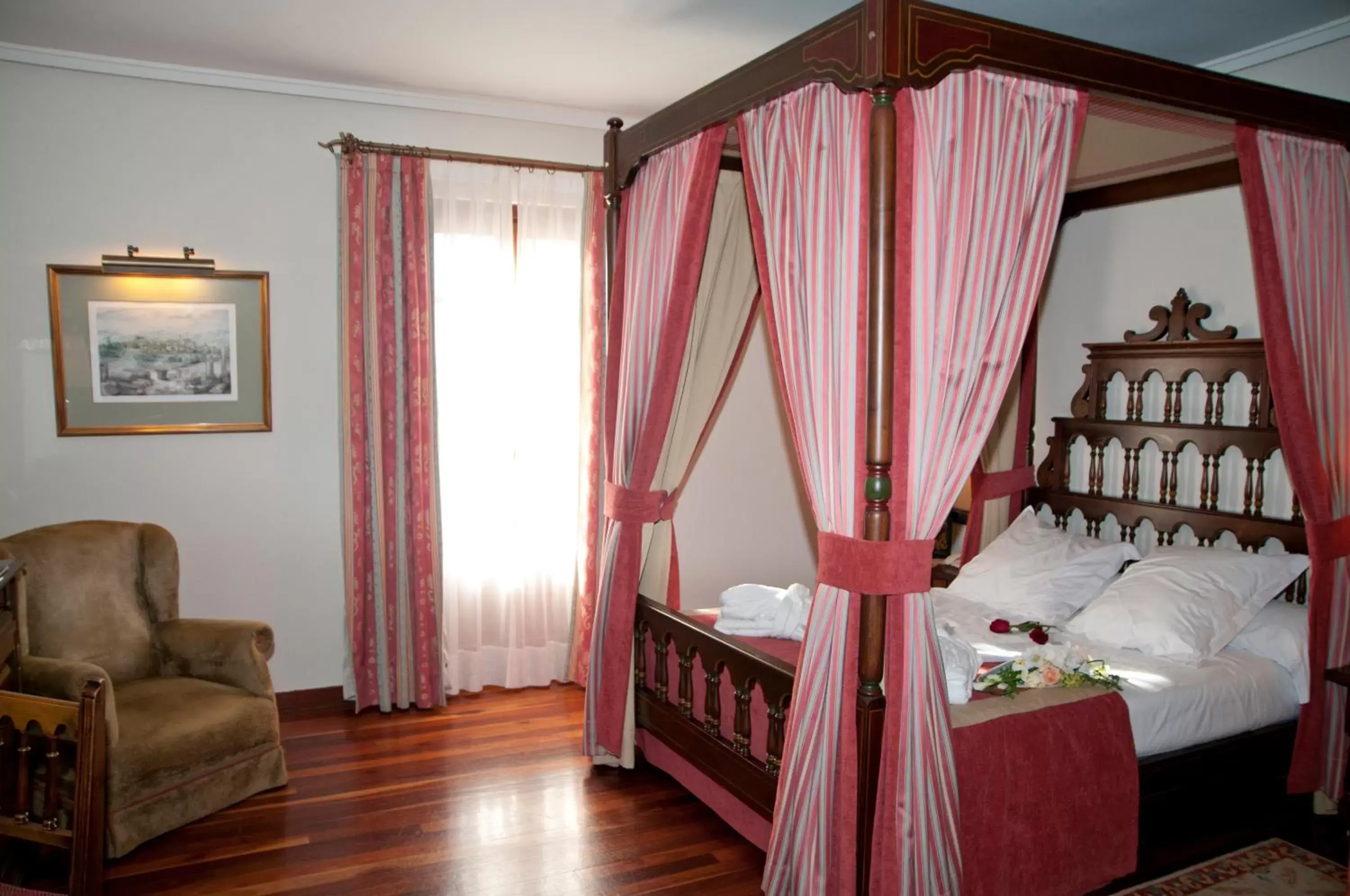 Bed in Parador de Calahorra