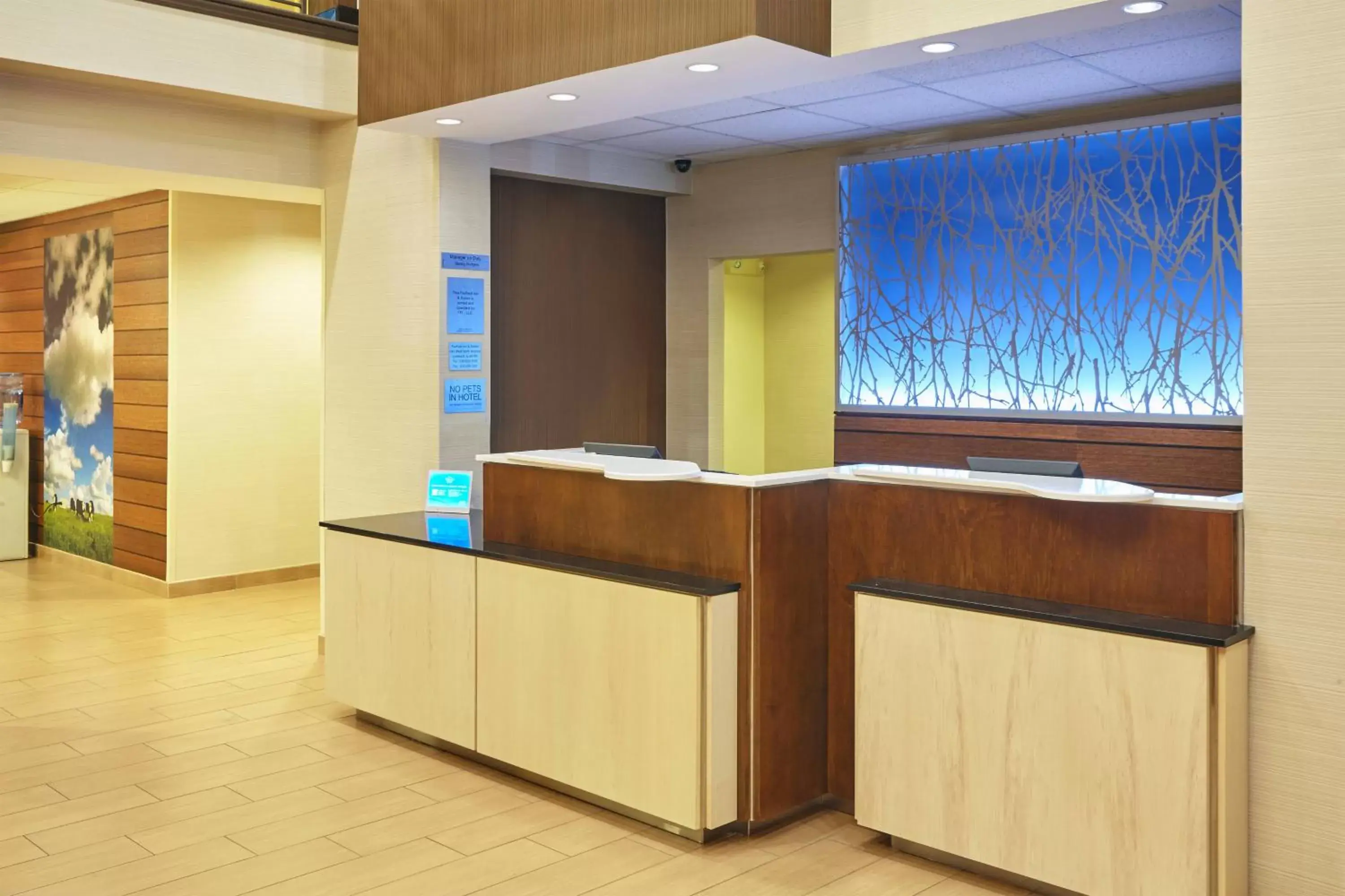 Lobby or reception in Fairfield Inn and Suites Chicago Lombard