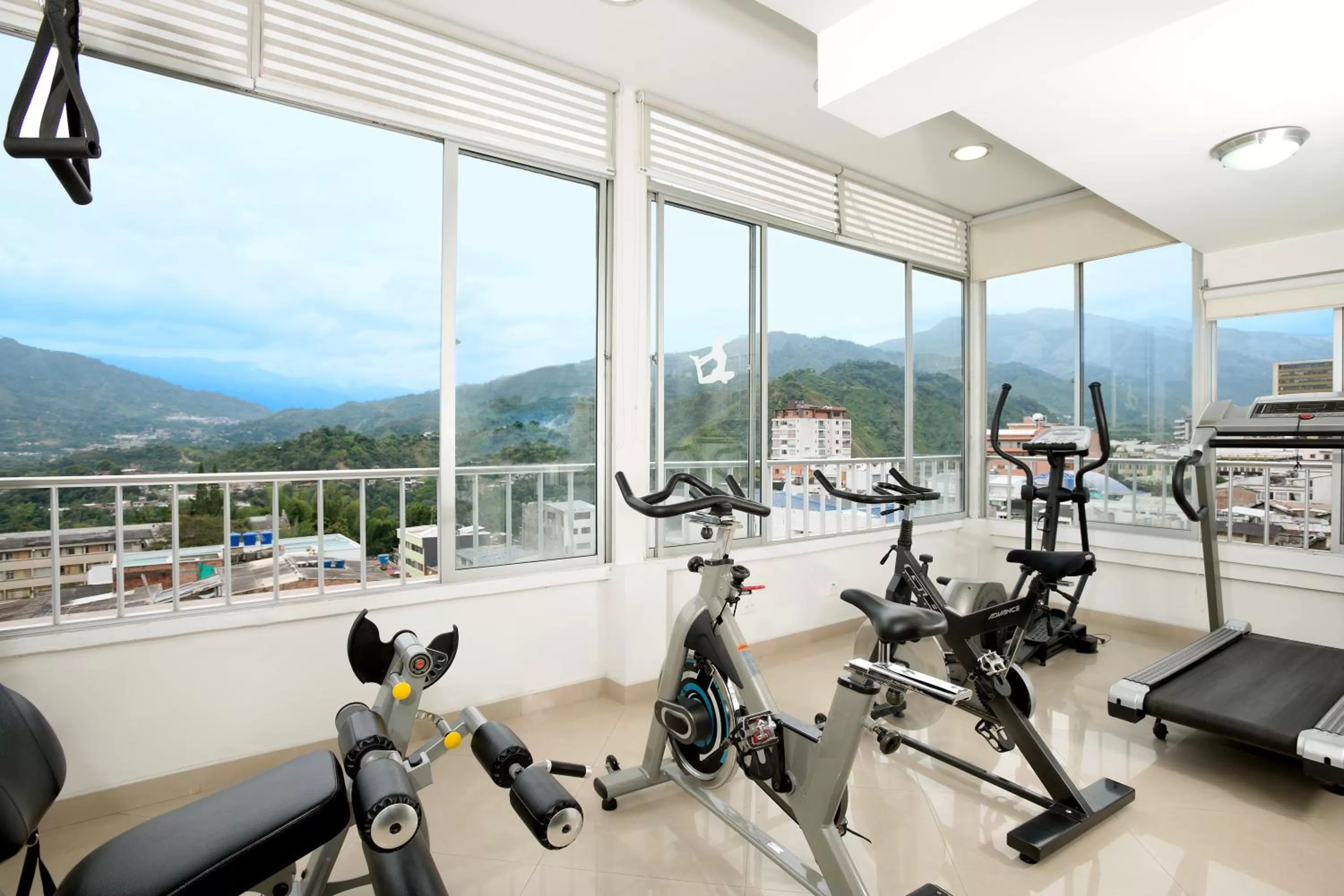 Fitness centre/facilities in Hotel Dann Combeima
