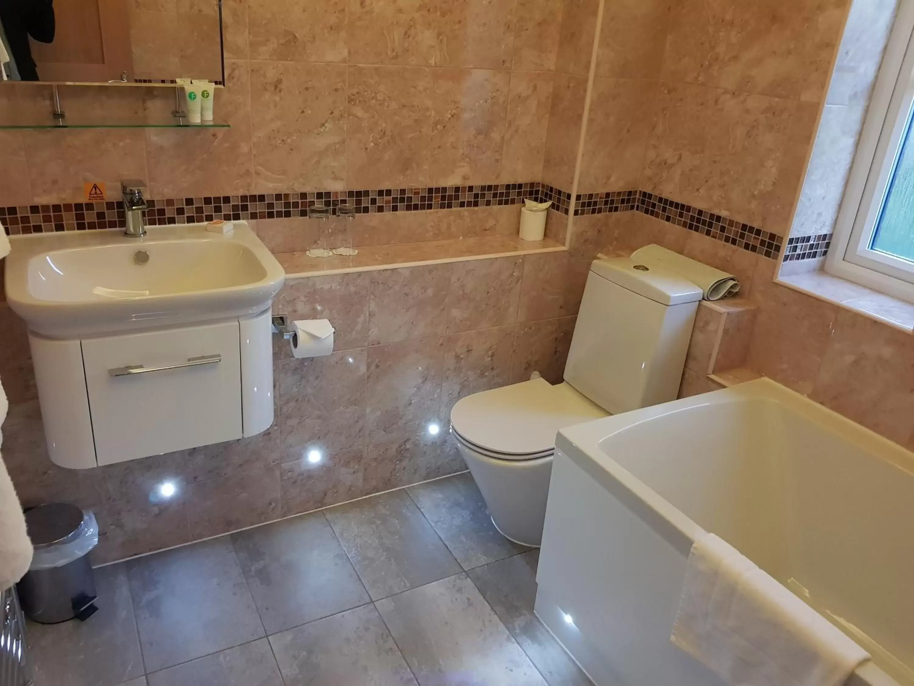 Bathroom in Cricklade House Hotel, Sure Hotel Collection by Best Western