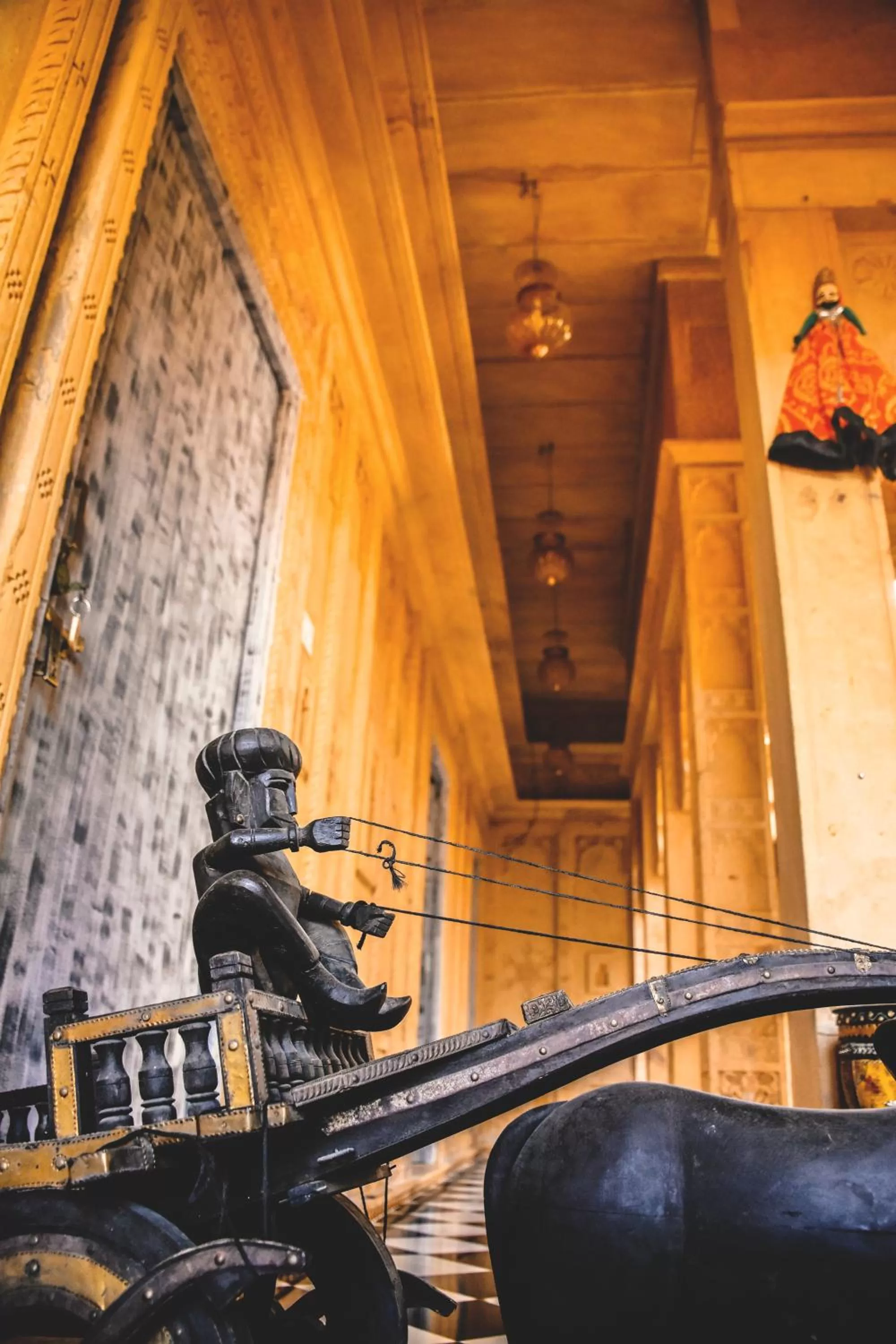 Lobby or reception in Garh Meera - A Sensational Boutique Hotel