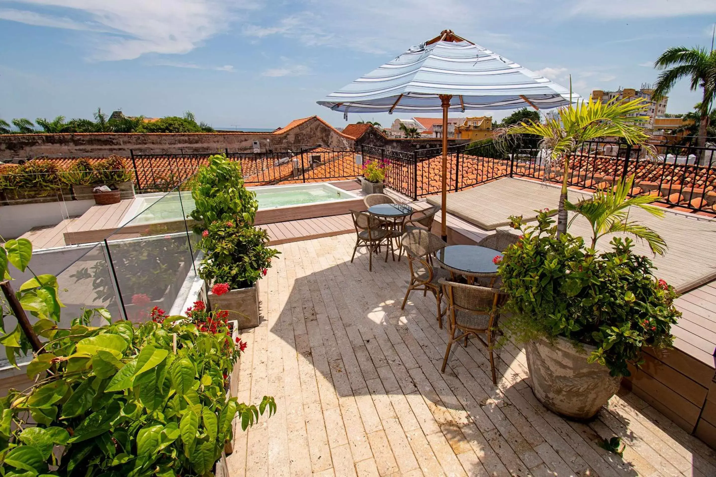 Patio in Hotel Casa La Factoria by Faranda Boutique, a member of Radisson Individuals