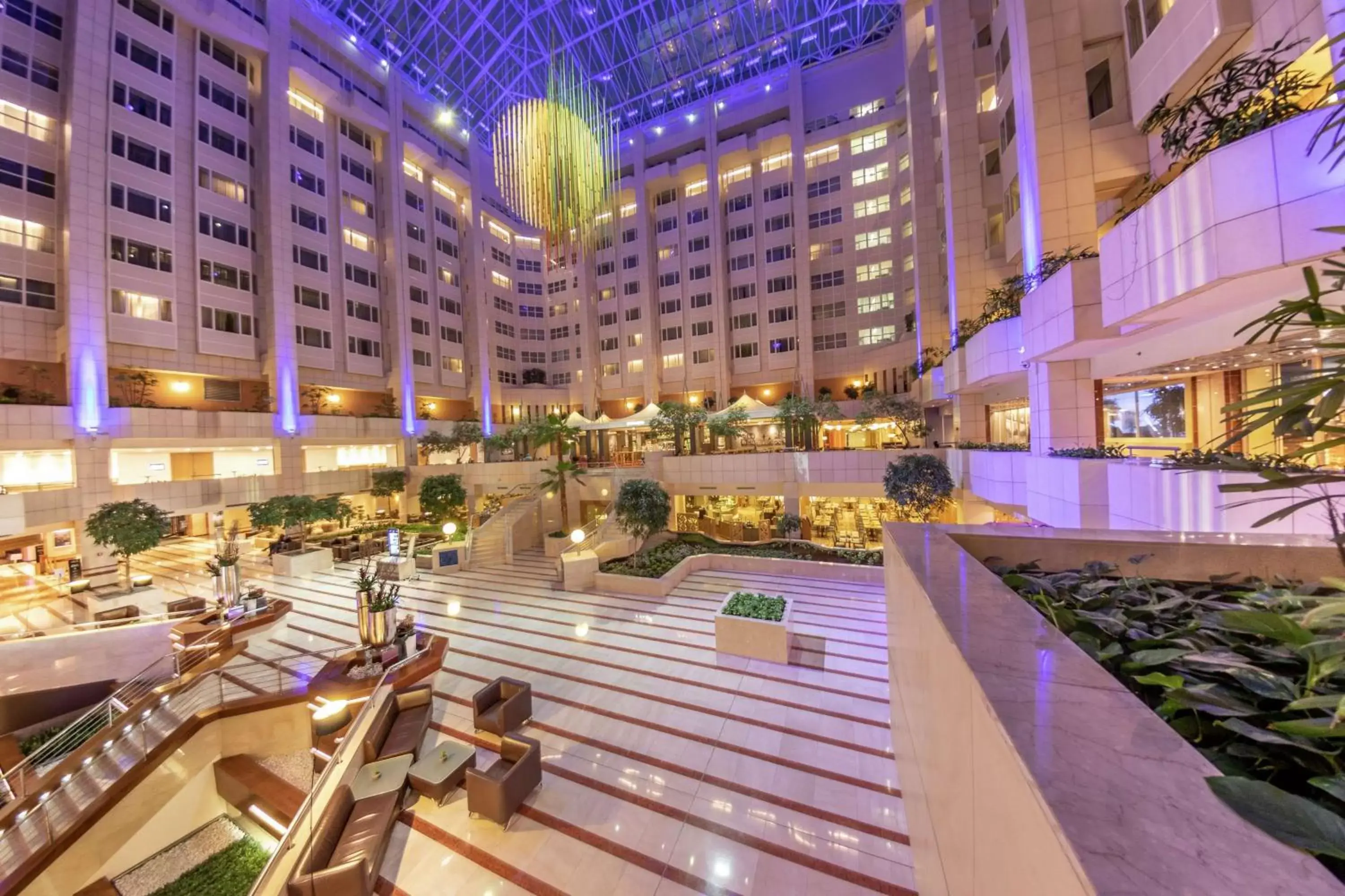 Lobby or reception in Hilton Prague Hotel