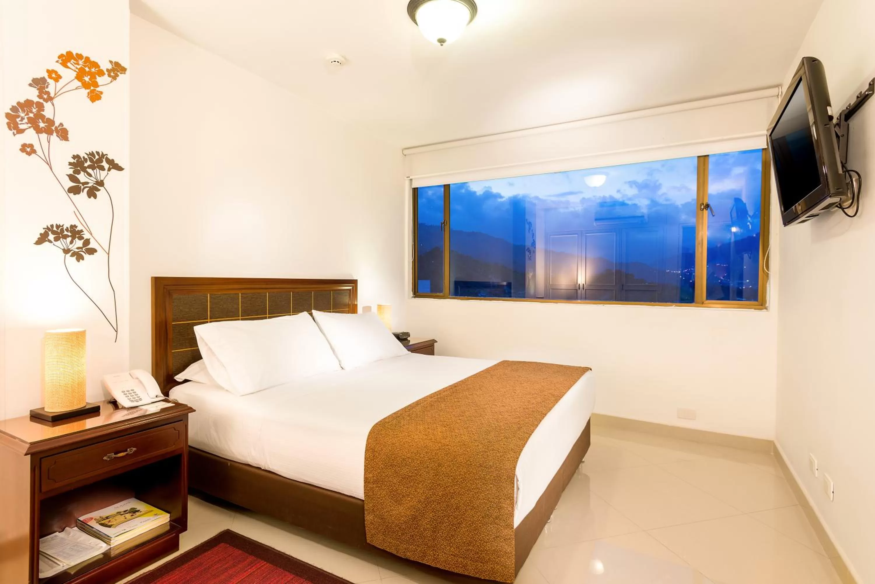 Bed in Hotel Dann Combeima