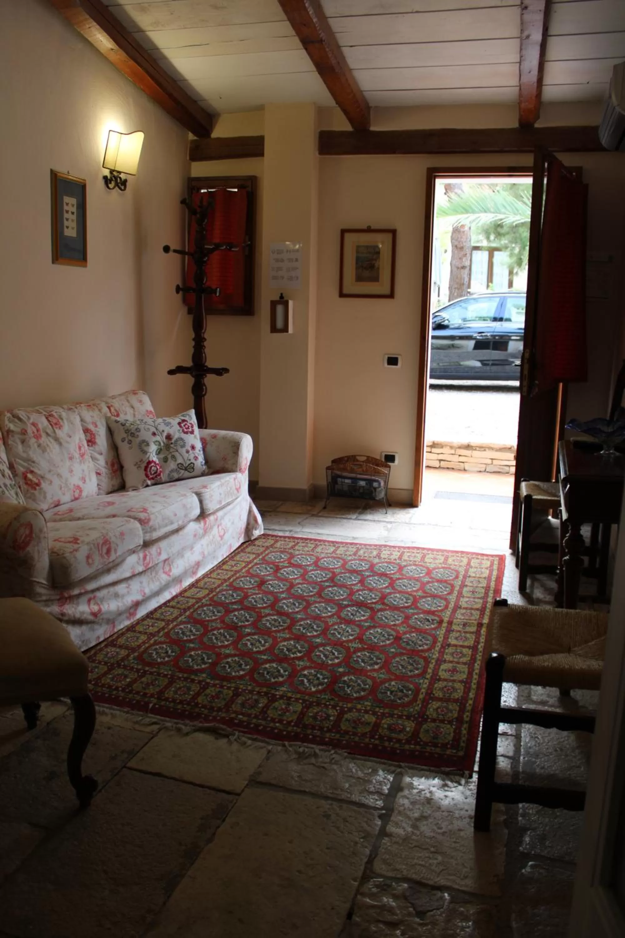 Living room in B&B Vecchia Suppenna