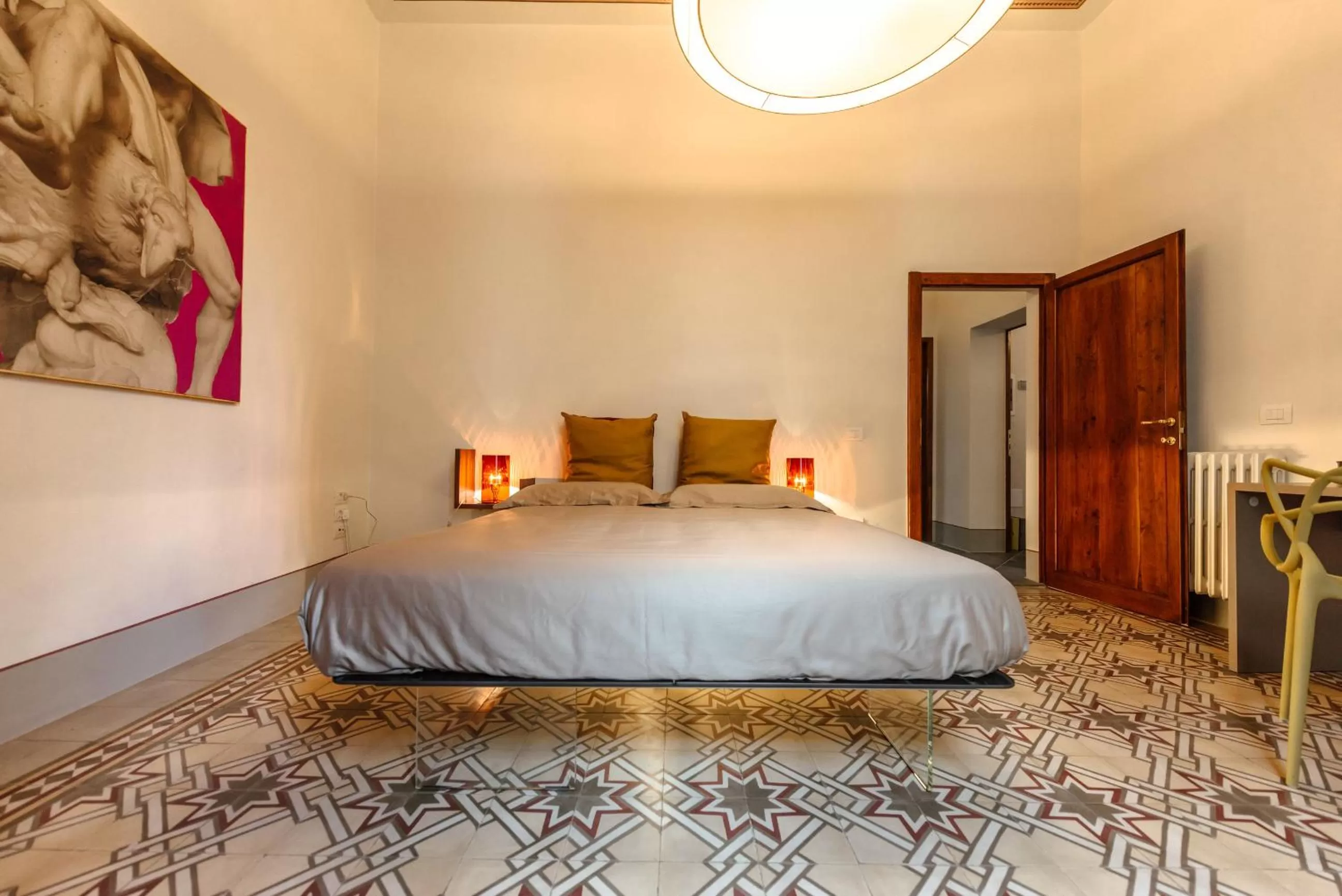 Bedroom, Bed in Residenza Cavour