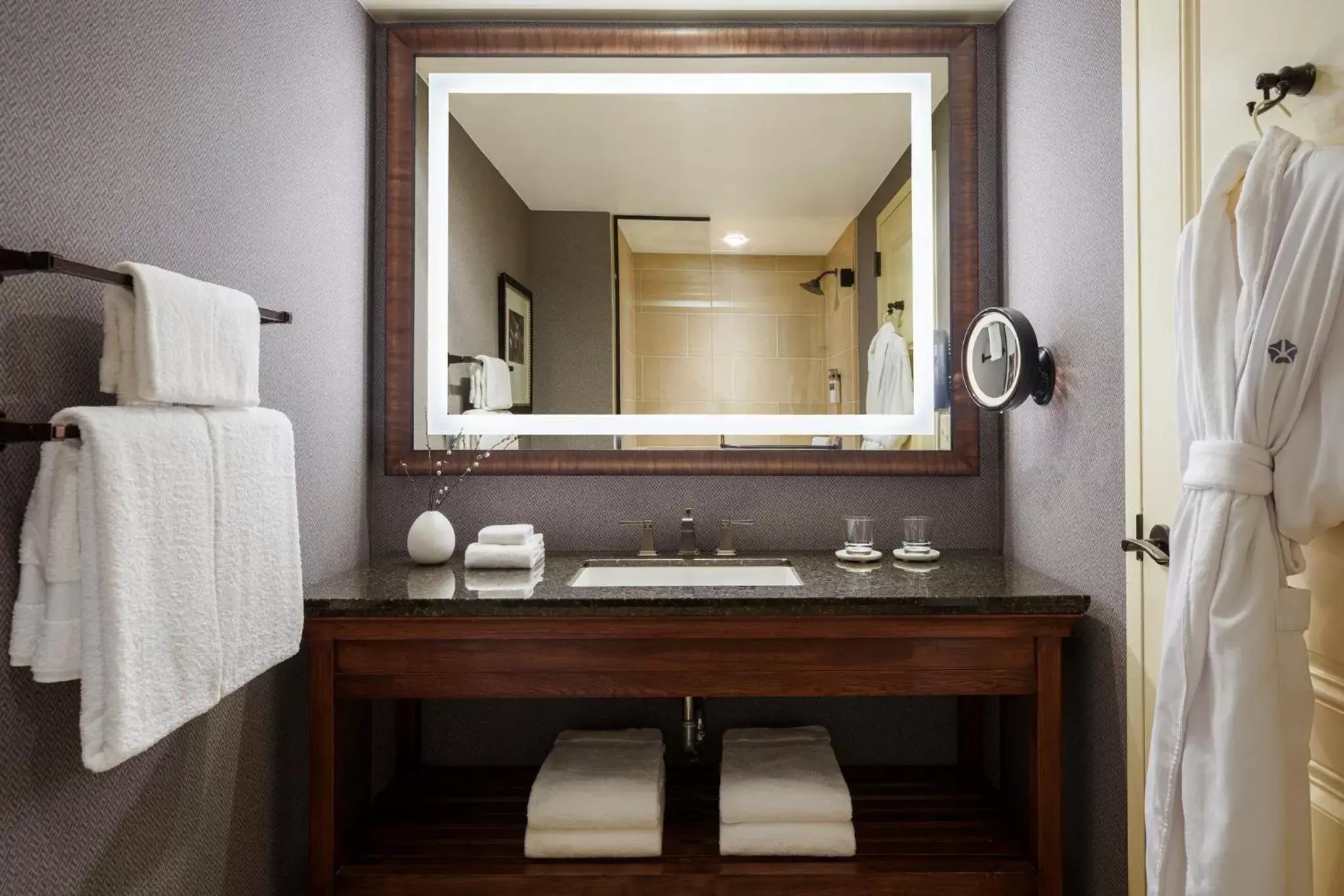 Bathroom in Omni Fort Worth Hotel