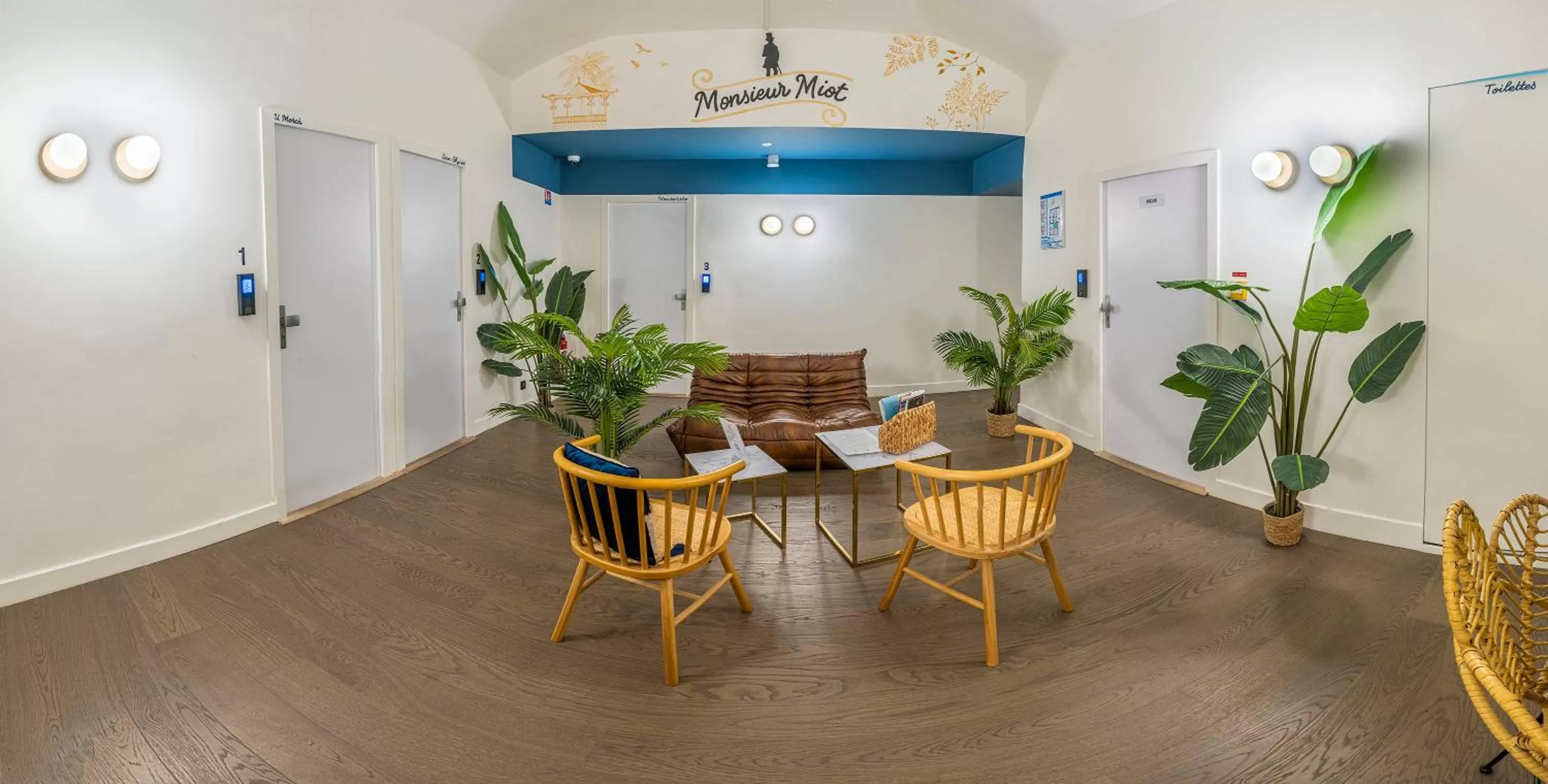 Living room in Monsieur Miot Concept Hotel - Bastia centre