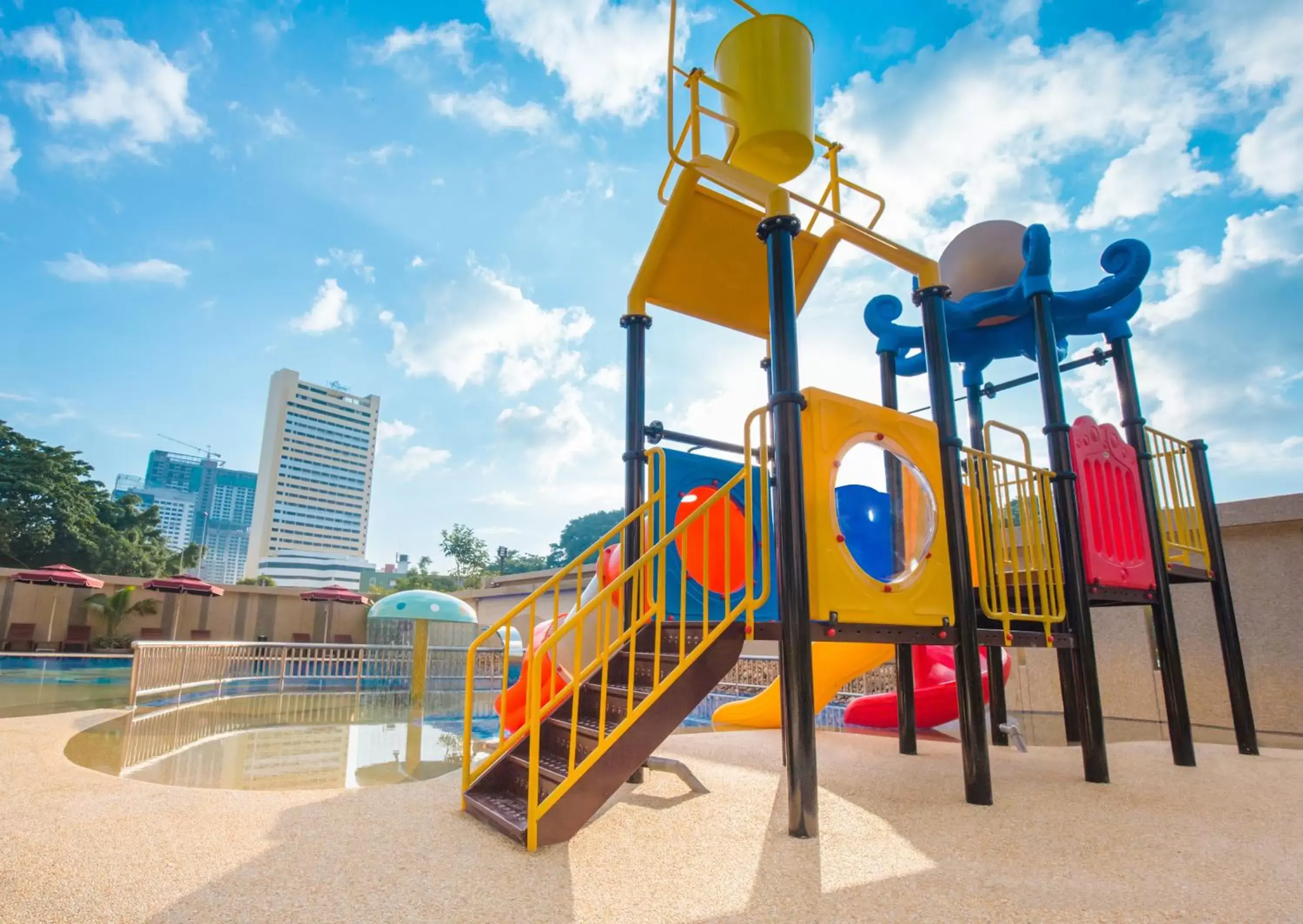 Children play ground, Children's Play Area in Ibis Melaka