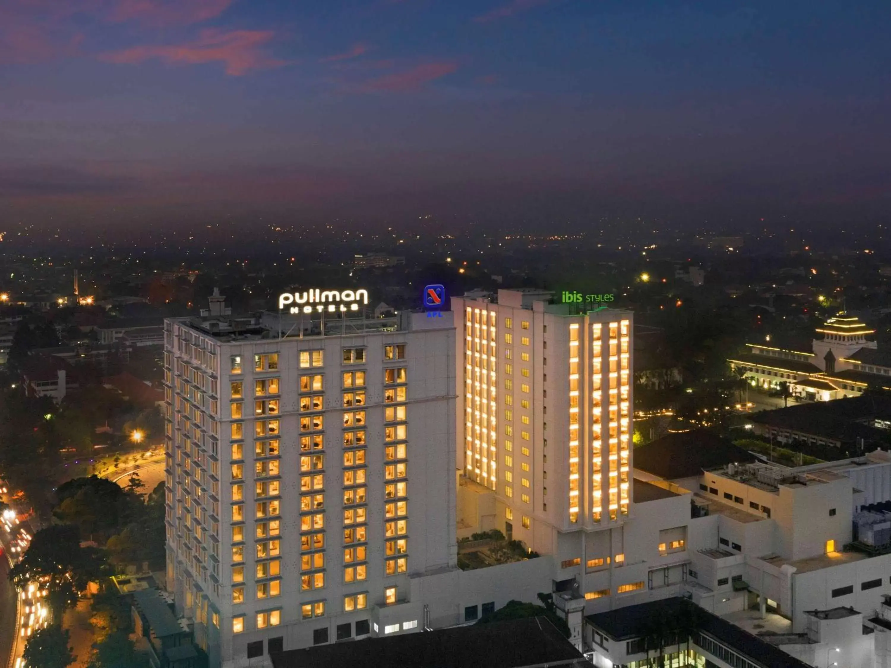 Property building, Bird's-eye View in Pullman Bandung Grand Central