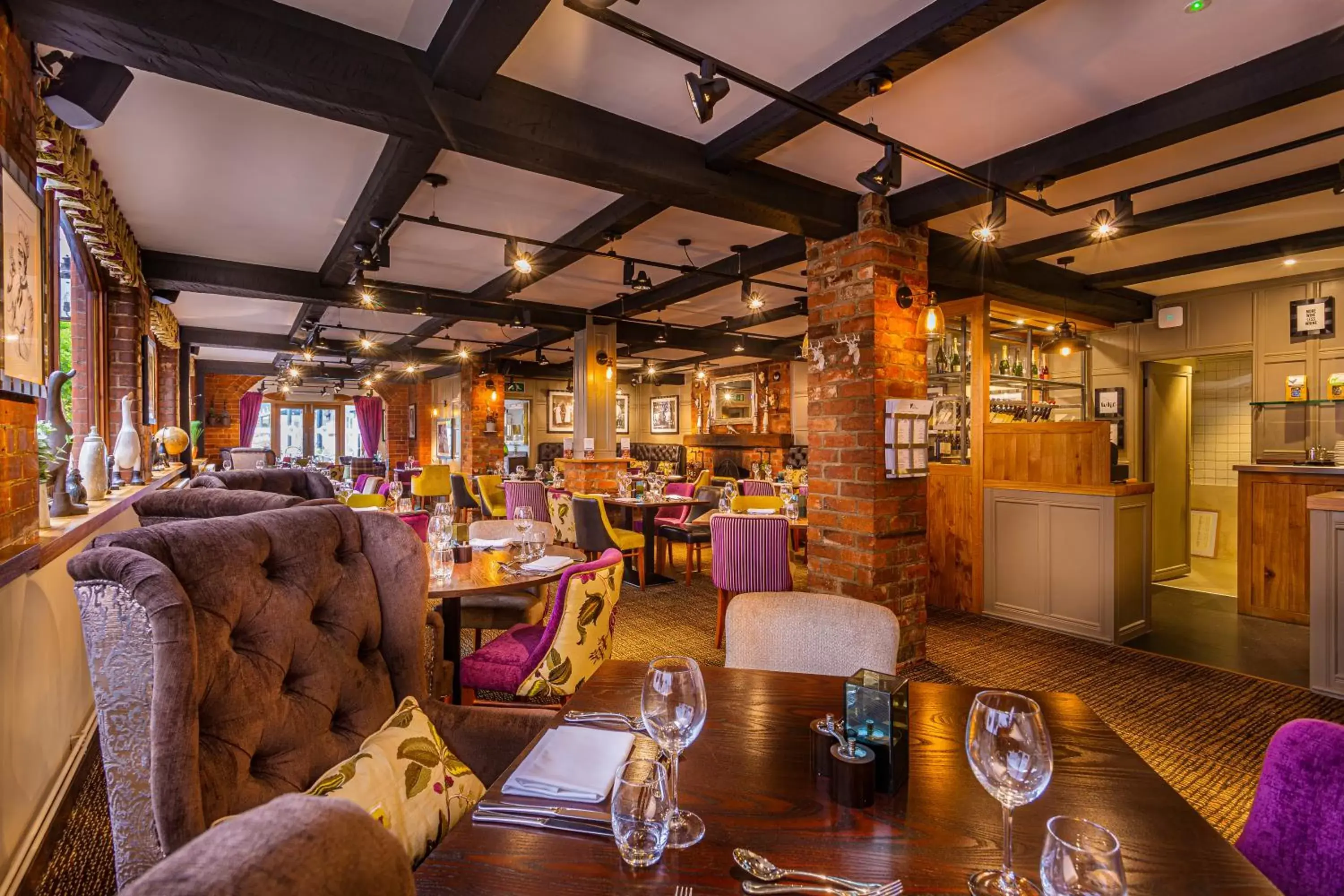 Restaurant/places to eat in The Feathers Hotel, Ledbury, Herefordshire