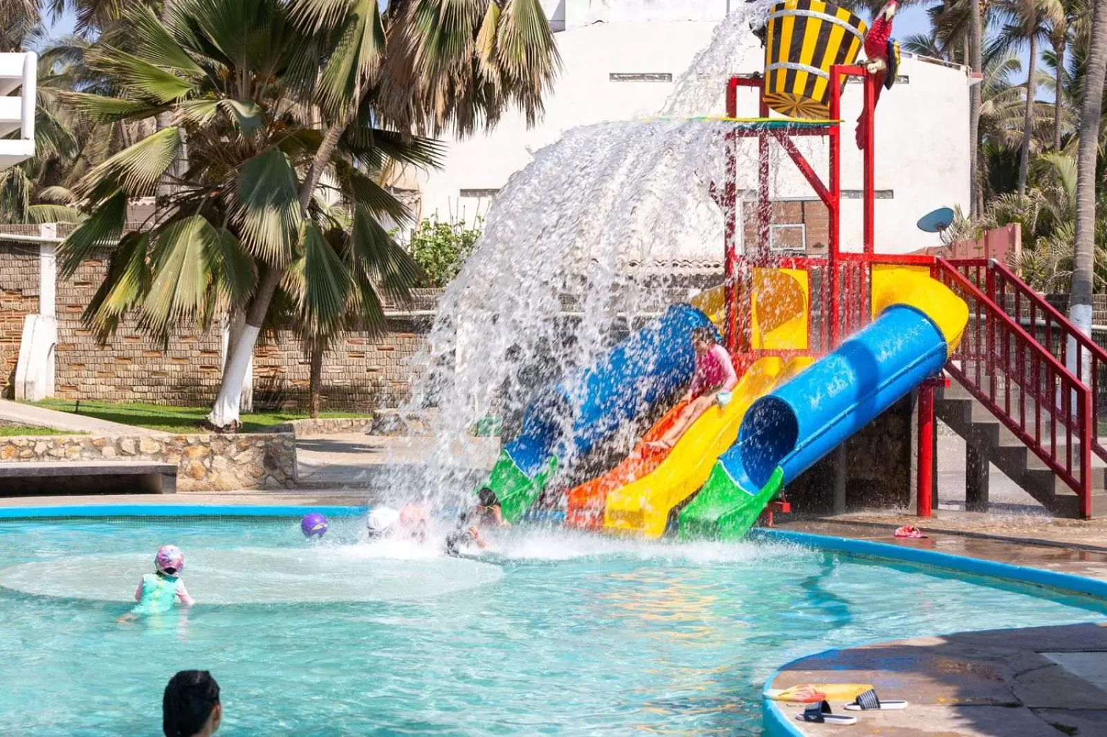 Aqua park in Mar Paraiso Queen