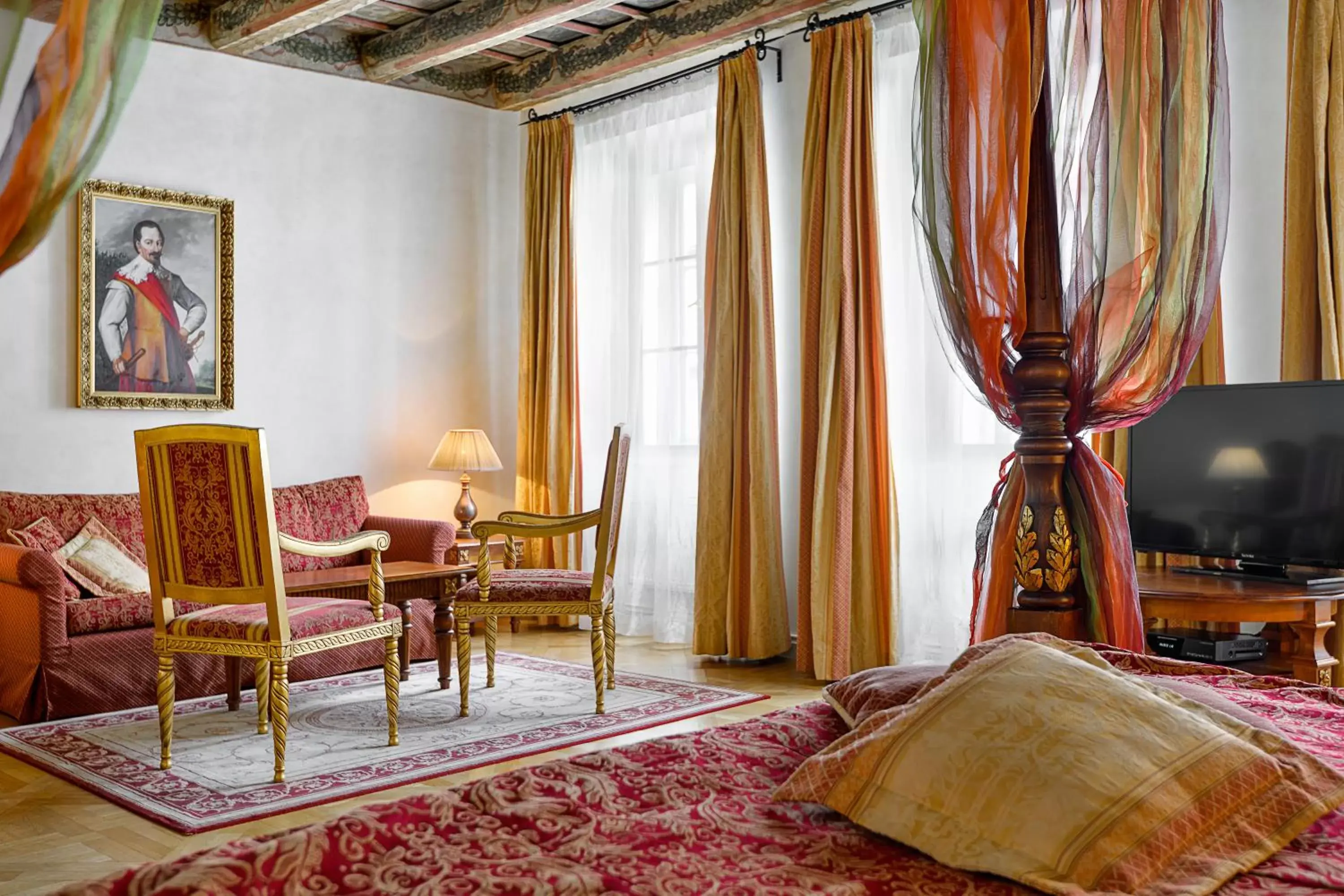 Bedroom, Seating Area in Hotel Residence Bijou de Prague