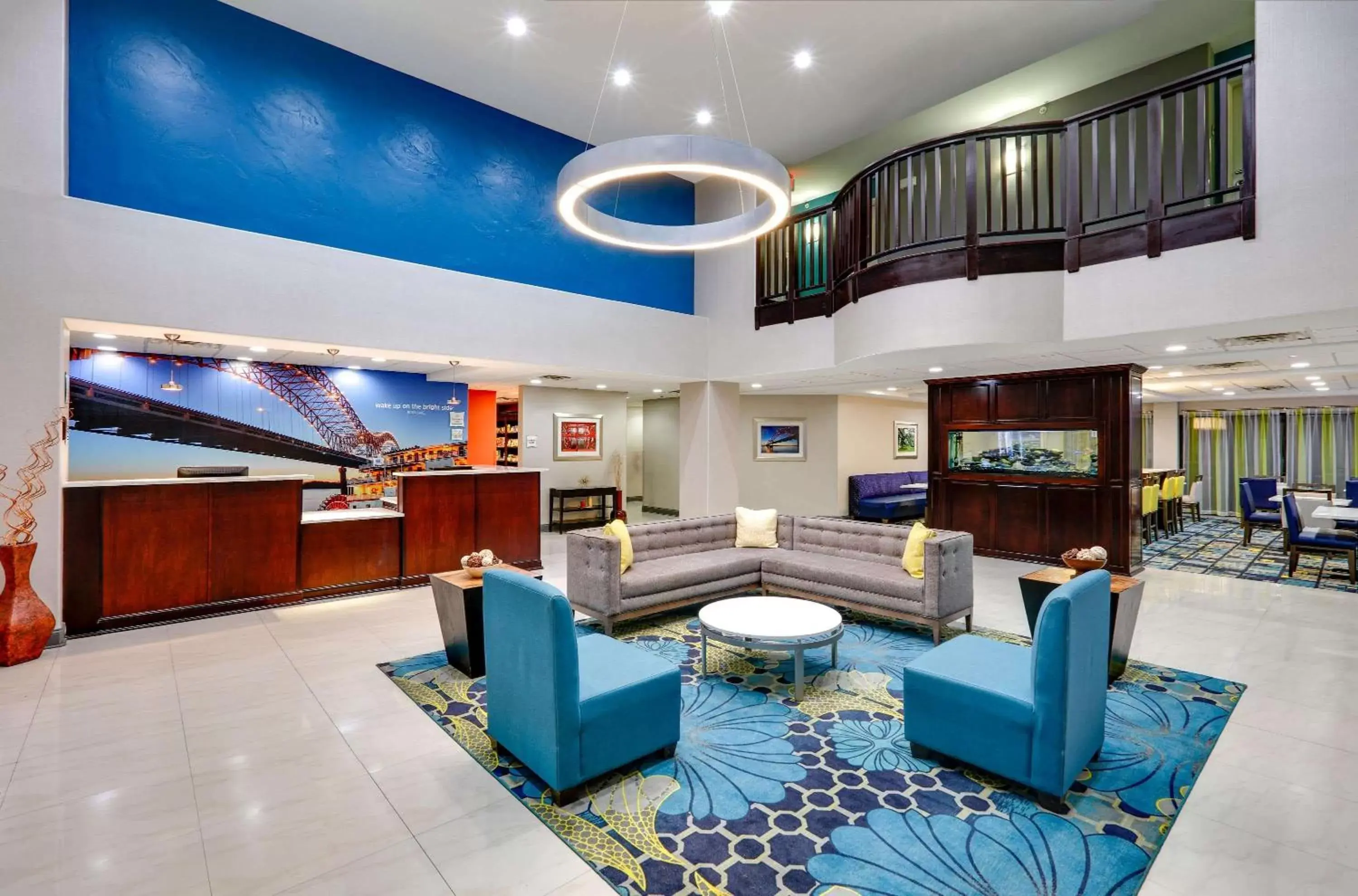 Lobby or reception, Lobby/Reception in La Quinta by Wyndham Horn Lake / Southaven Area