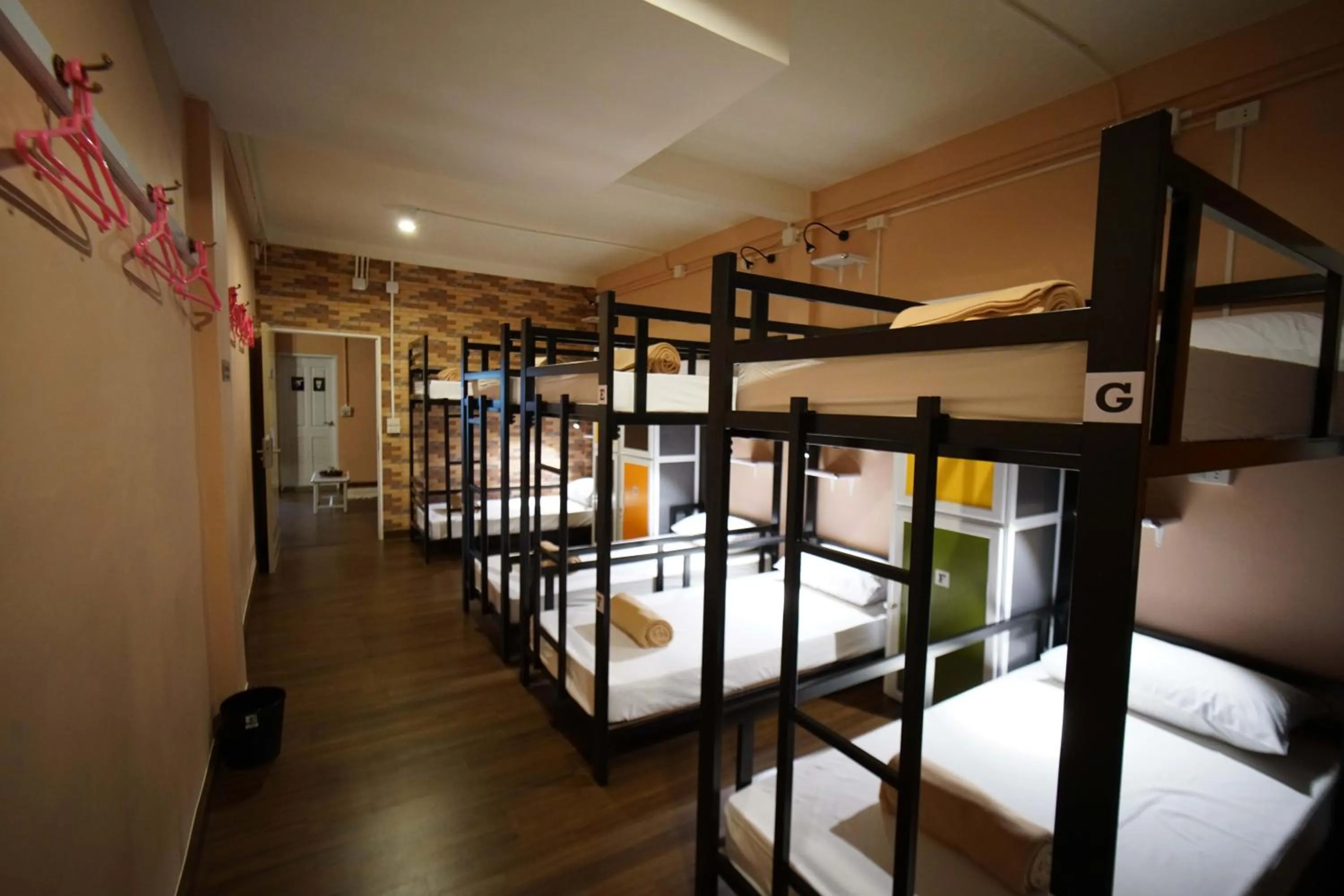 Photo of the whole room, Bed in Urban Hostel Bangkok