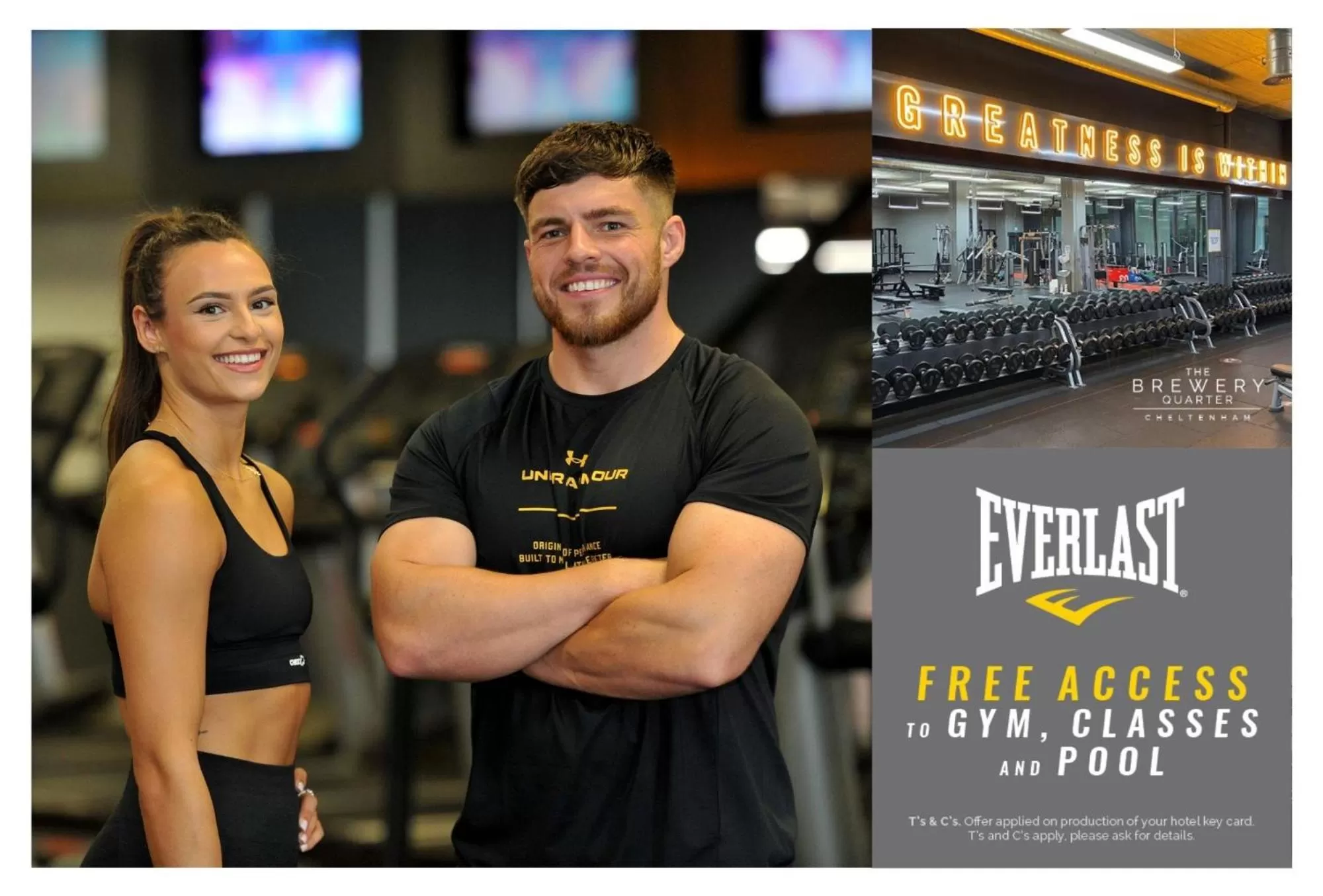 Fitness centre/facilities in Holiday Inn Express Cheltenham Town Centre by IHG