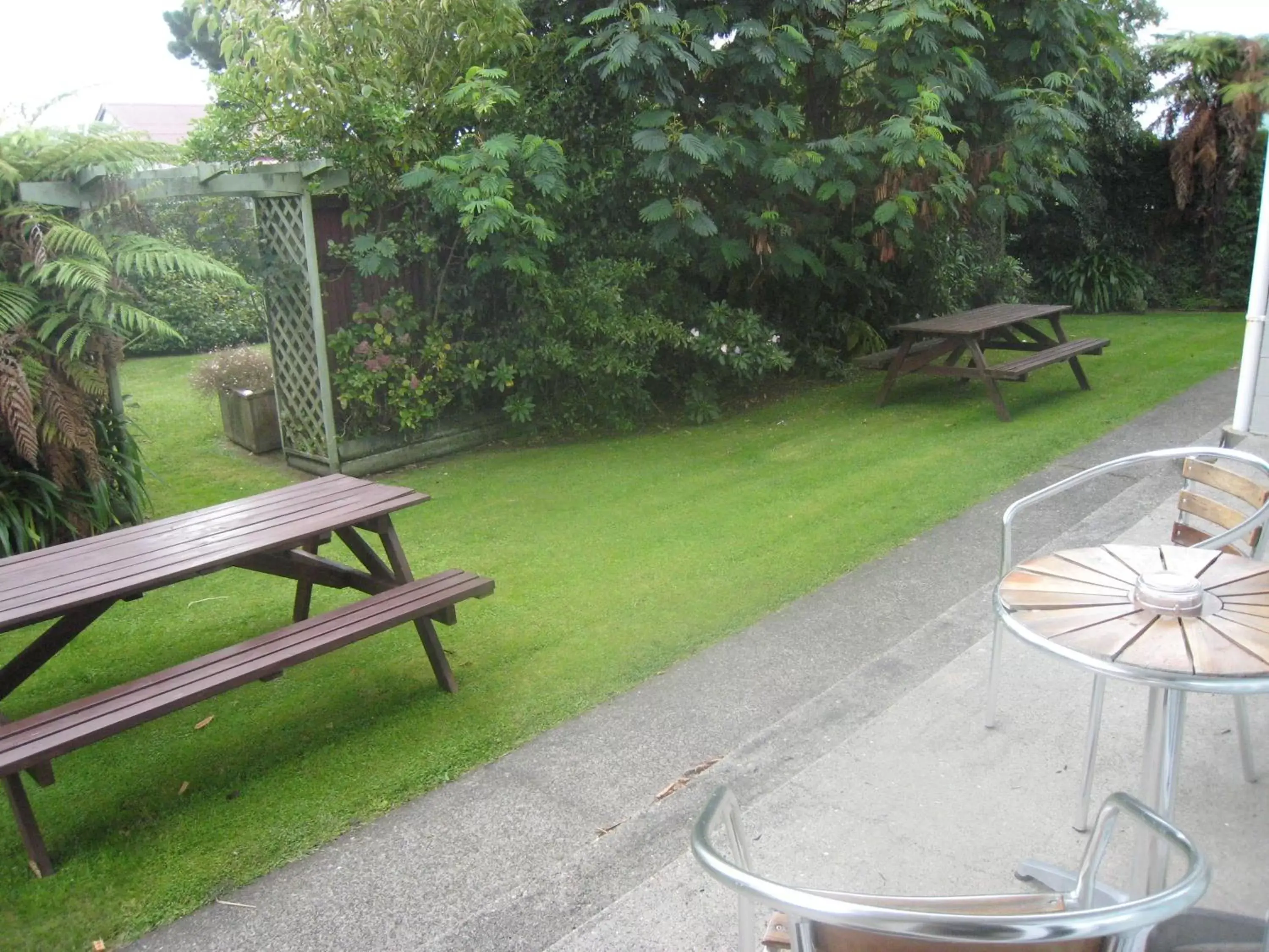 Garden in Buller Court on Palmerston