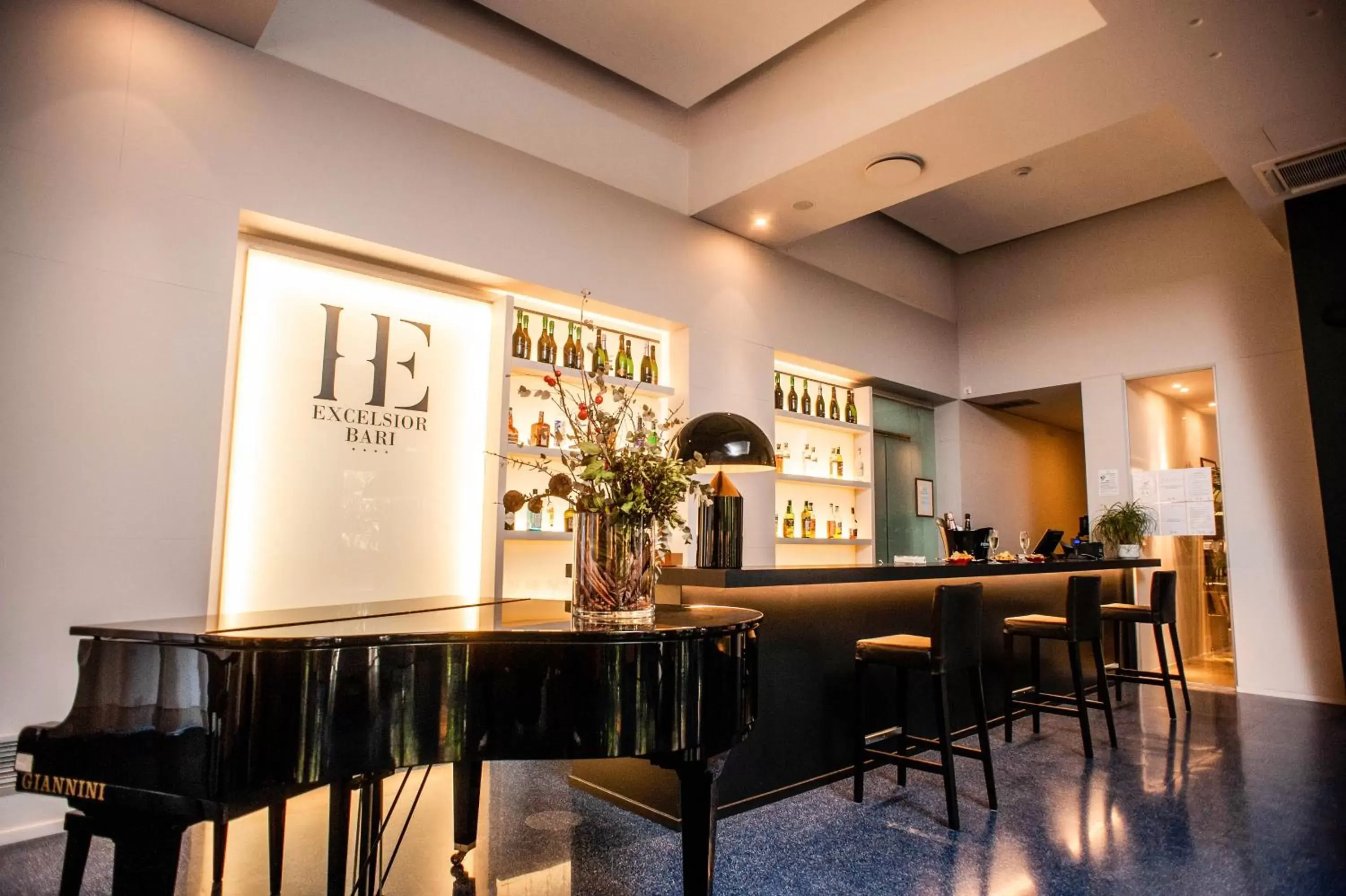 Lounge or bar in Hotel Excelsior Bari
