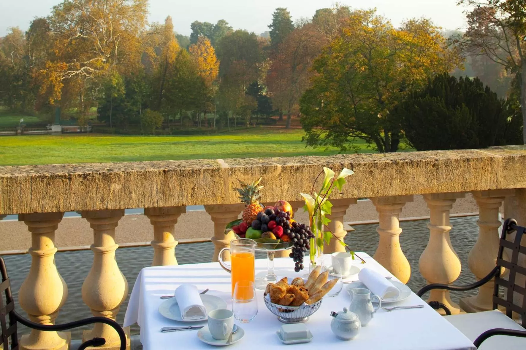 Balcony/Terrace in Auberge du Jeu de Paume