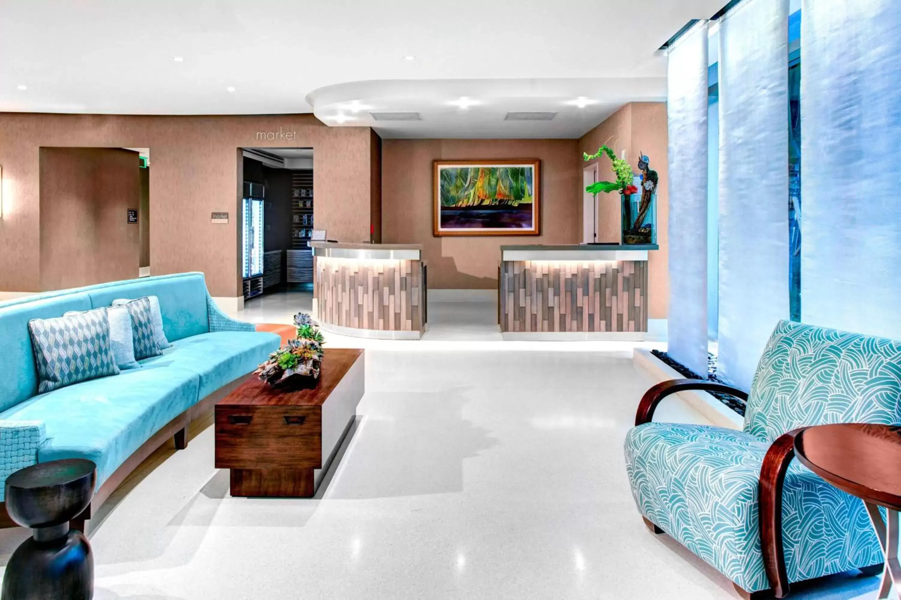 Lobby or reception, Seating Area in Residence Inn by Marriott Miami Beach Surfside