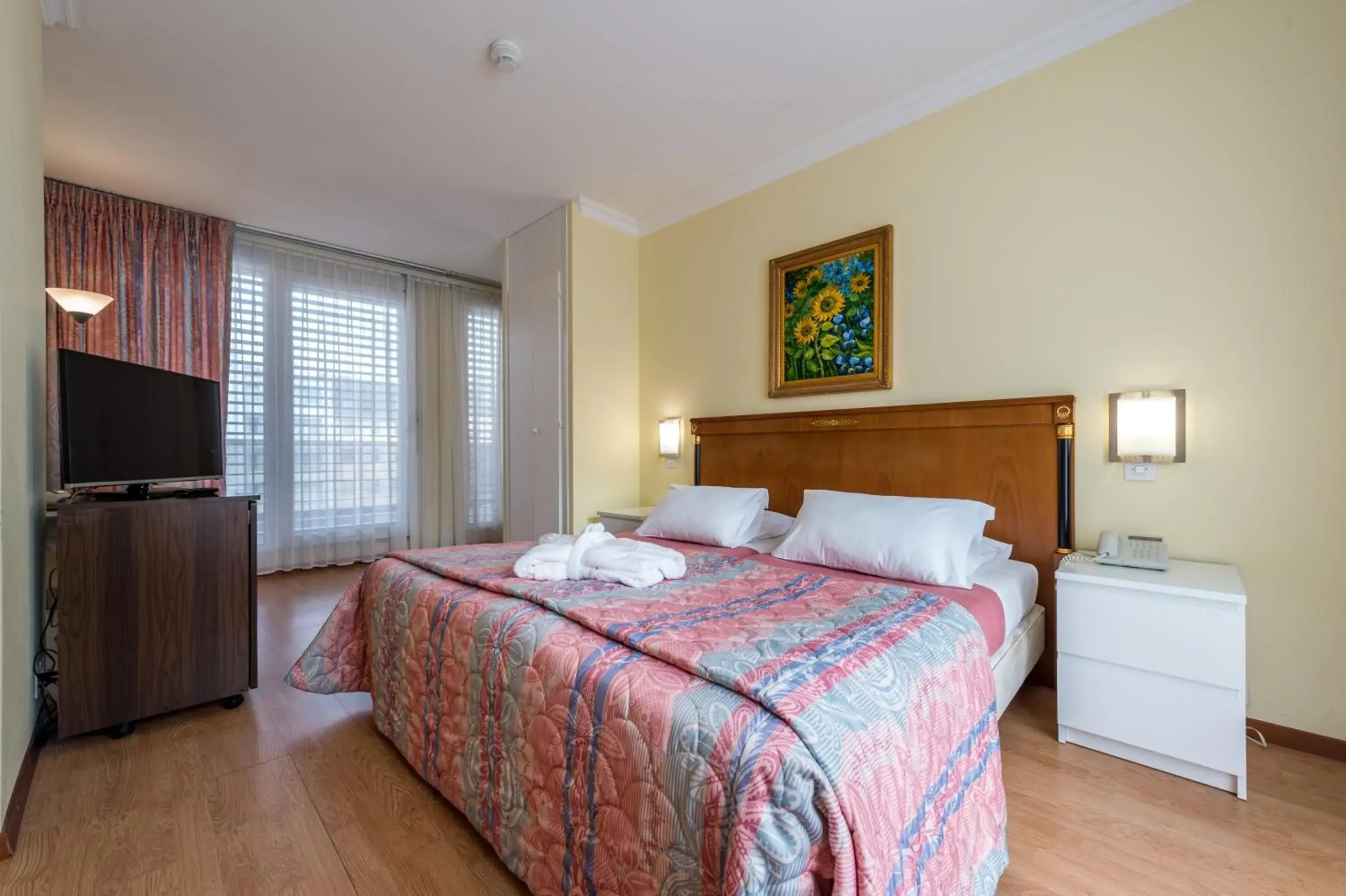 Bed in Hotel Churchill Bed in Hotel Churchill