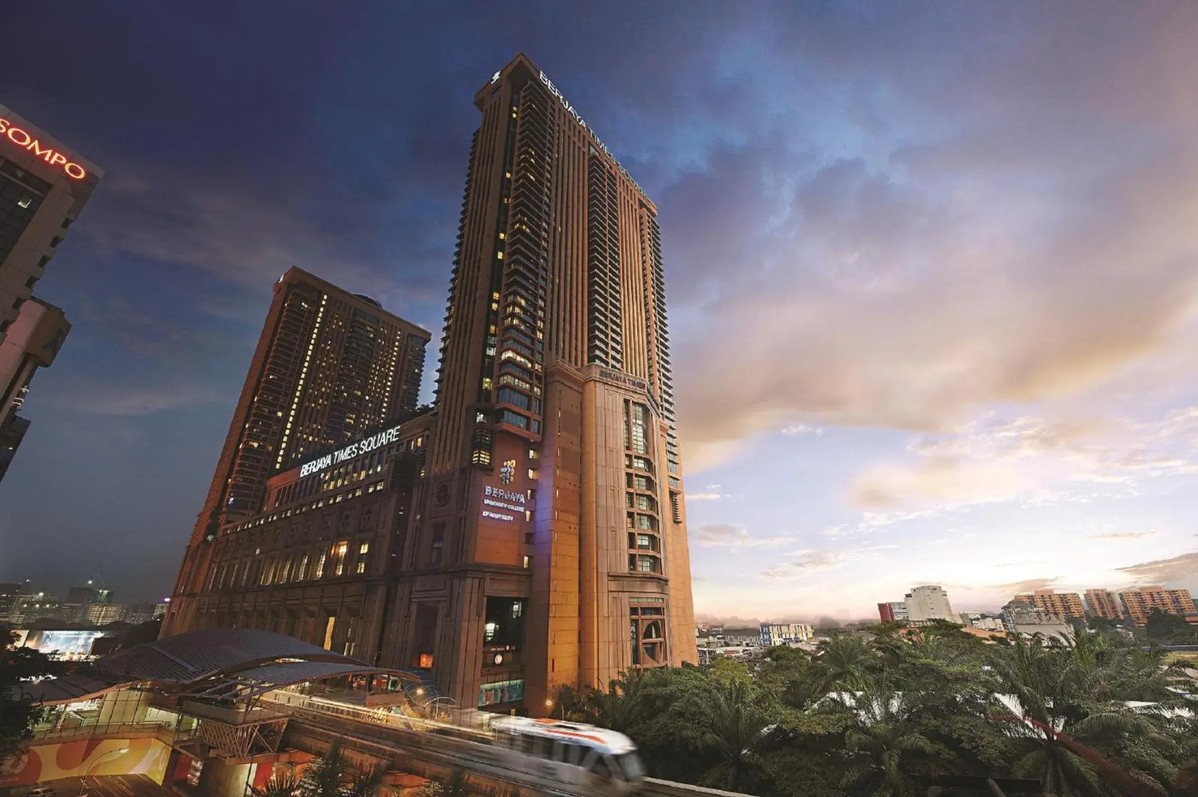 Facade/entrance, Property Building in Berjaya Times Square Hotel, Kuala Lumpur