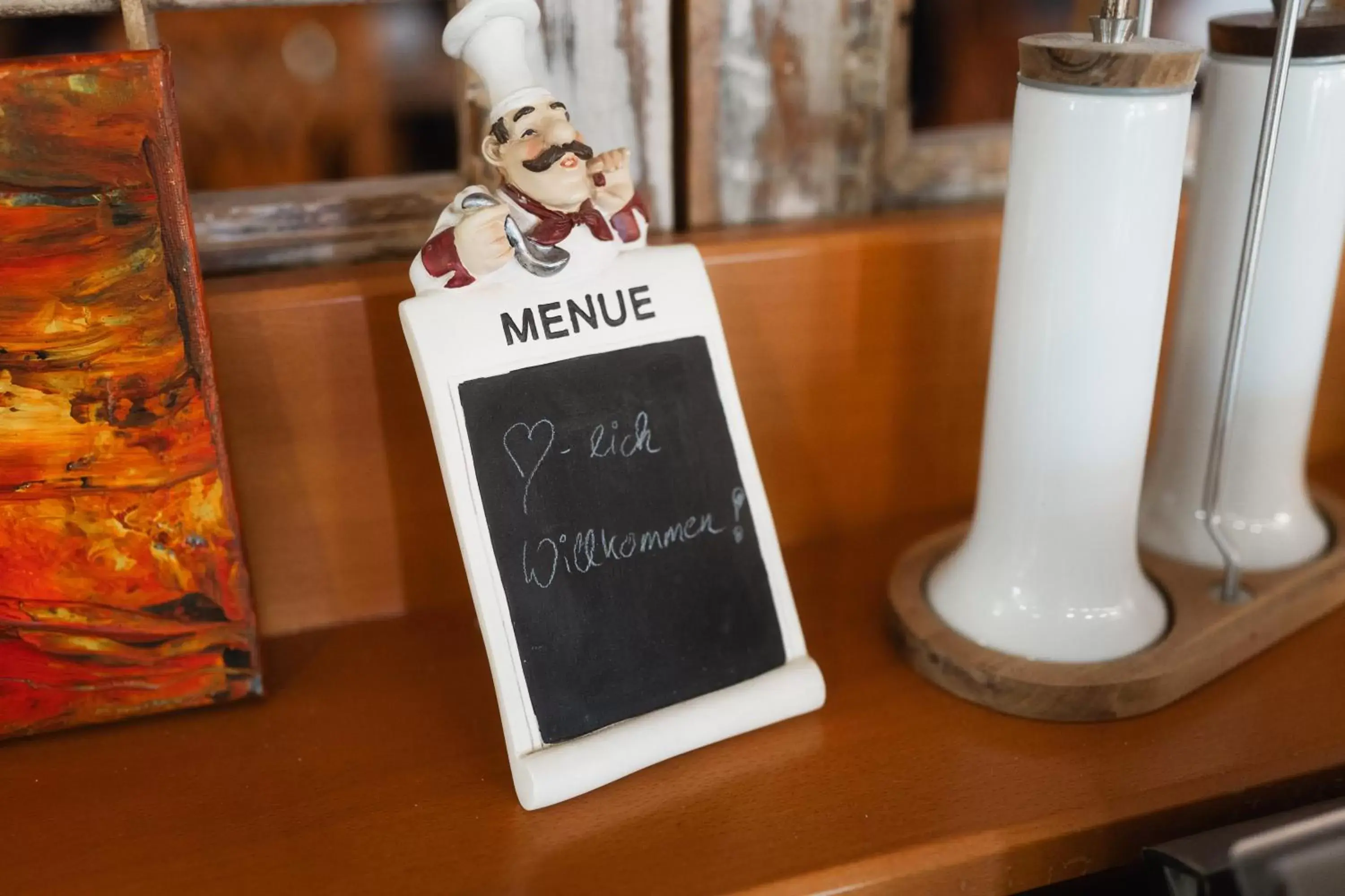 Restaurant/places to eat in Hotel am Weiher