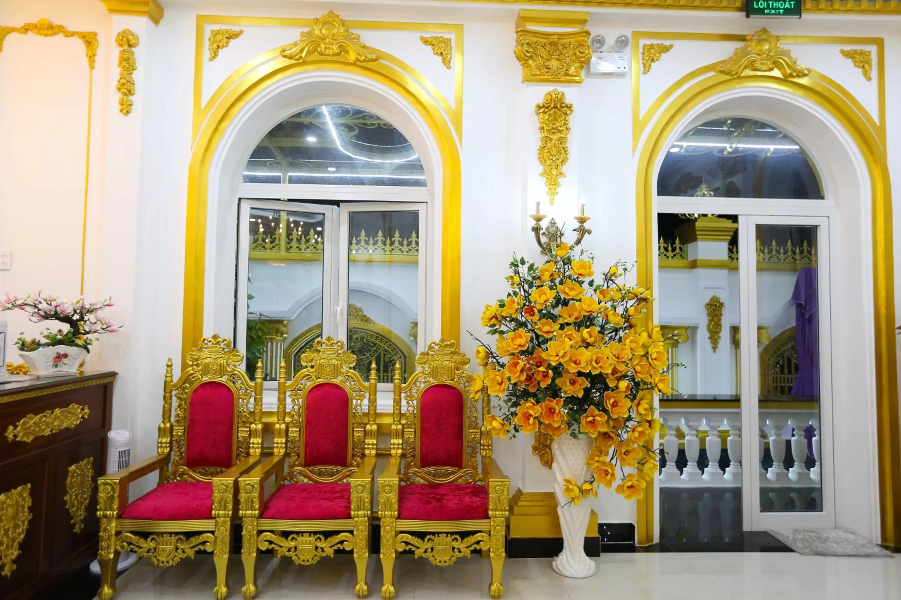 Lobby or reception in KING VILLA QUẢNG NGÃI