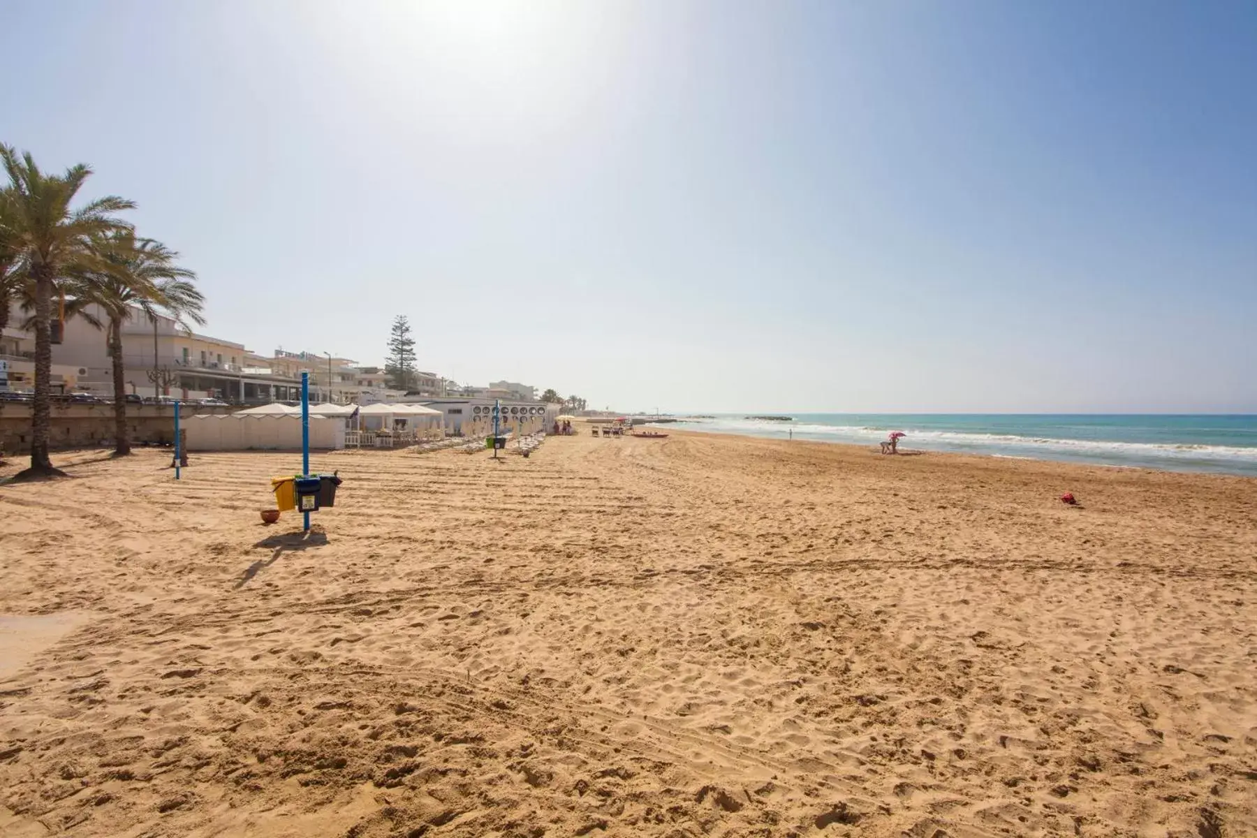 Beach in B&B Bianco E Blu