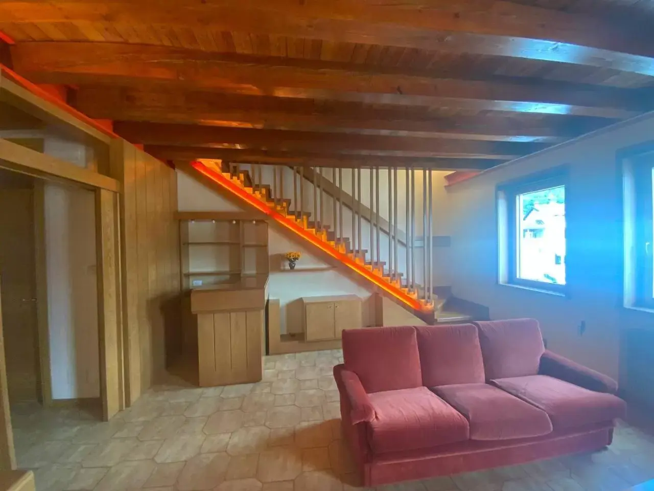 Living room, Seating Area in Albergo Montenegro