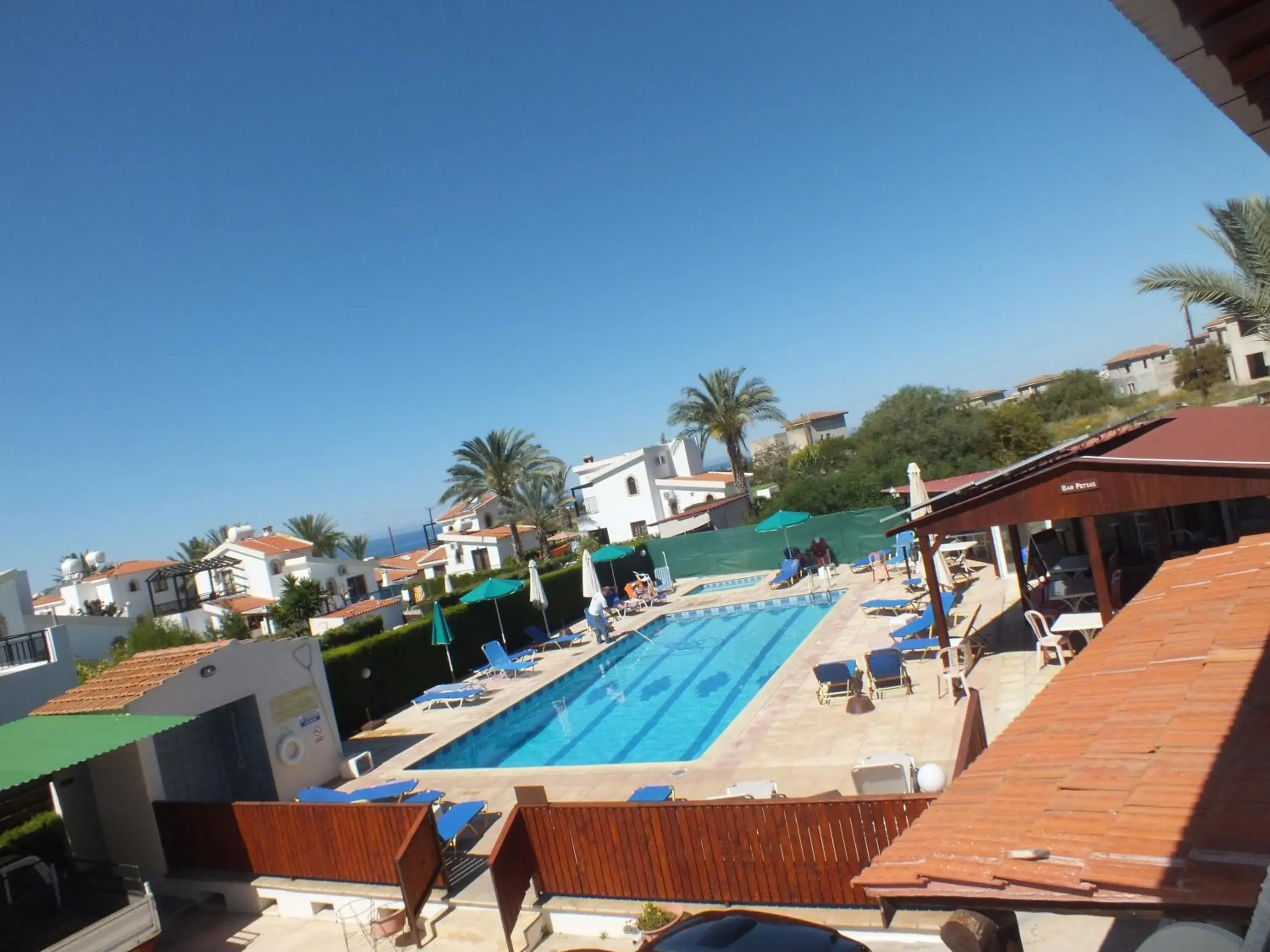 Swimming pool, Pool View in Petsas Apartments