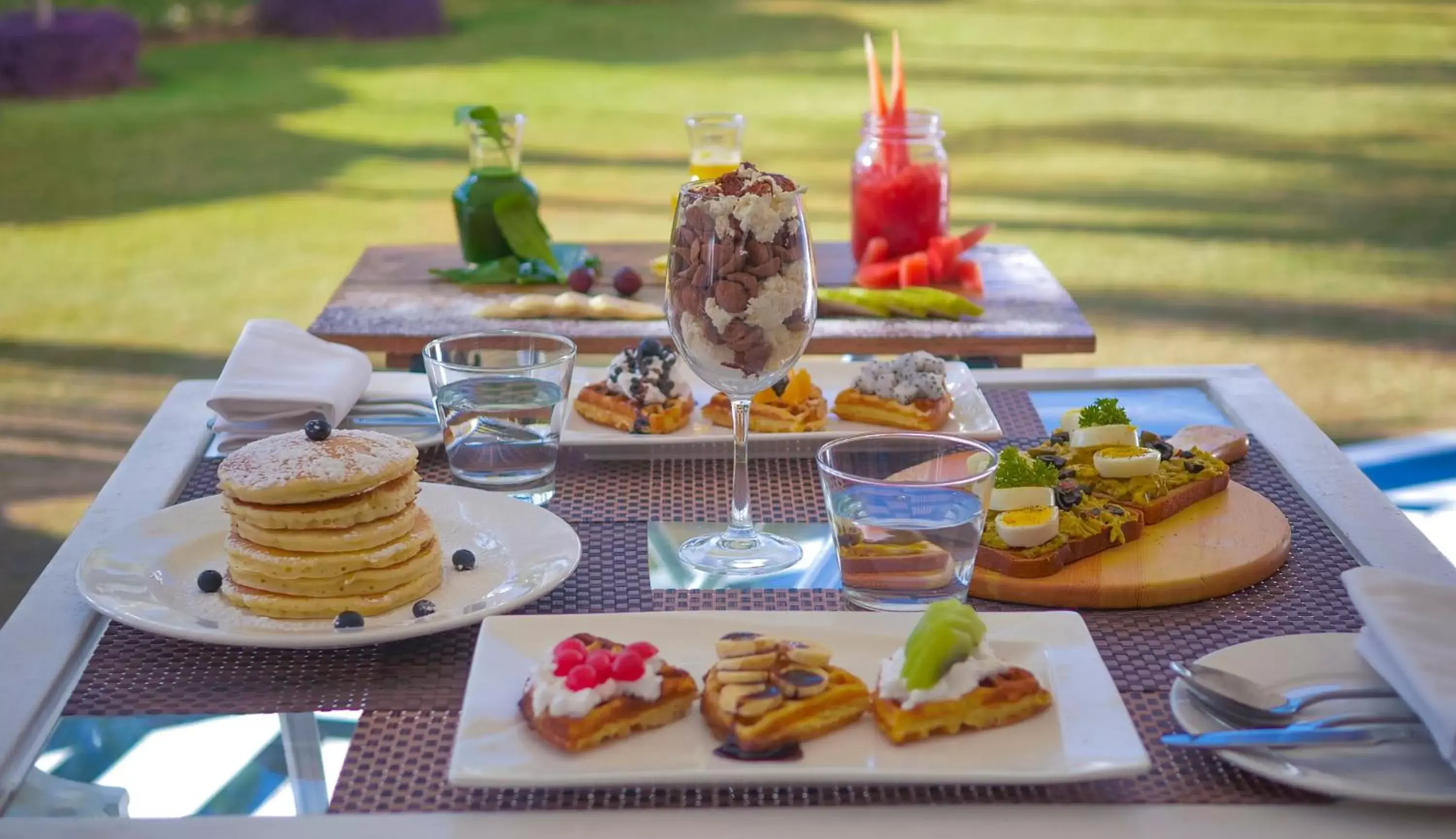 Food close-up in Radisson Blu Udaipur Palace Resort & Spa