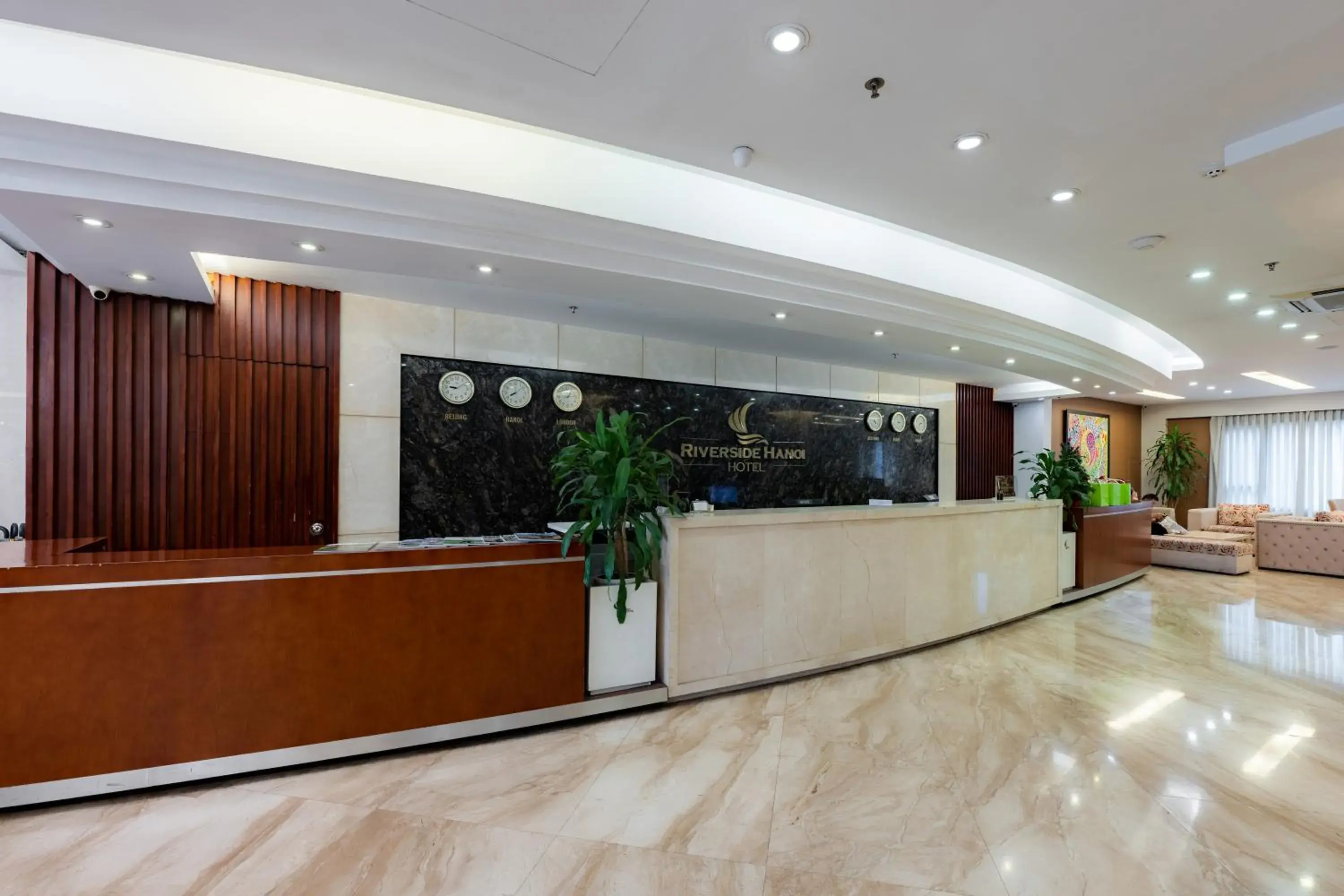 Lobby or reception in Riverside Hanoi Hotel Lobby or reception in Riverside Hanoi Hotel