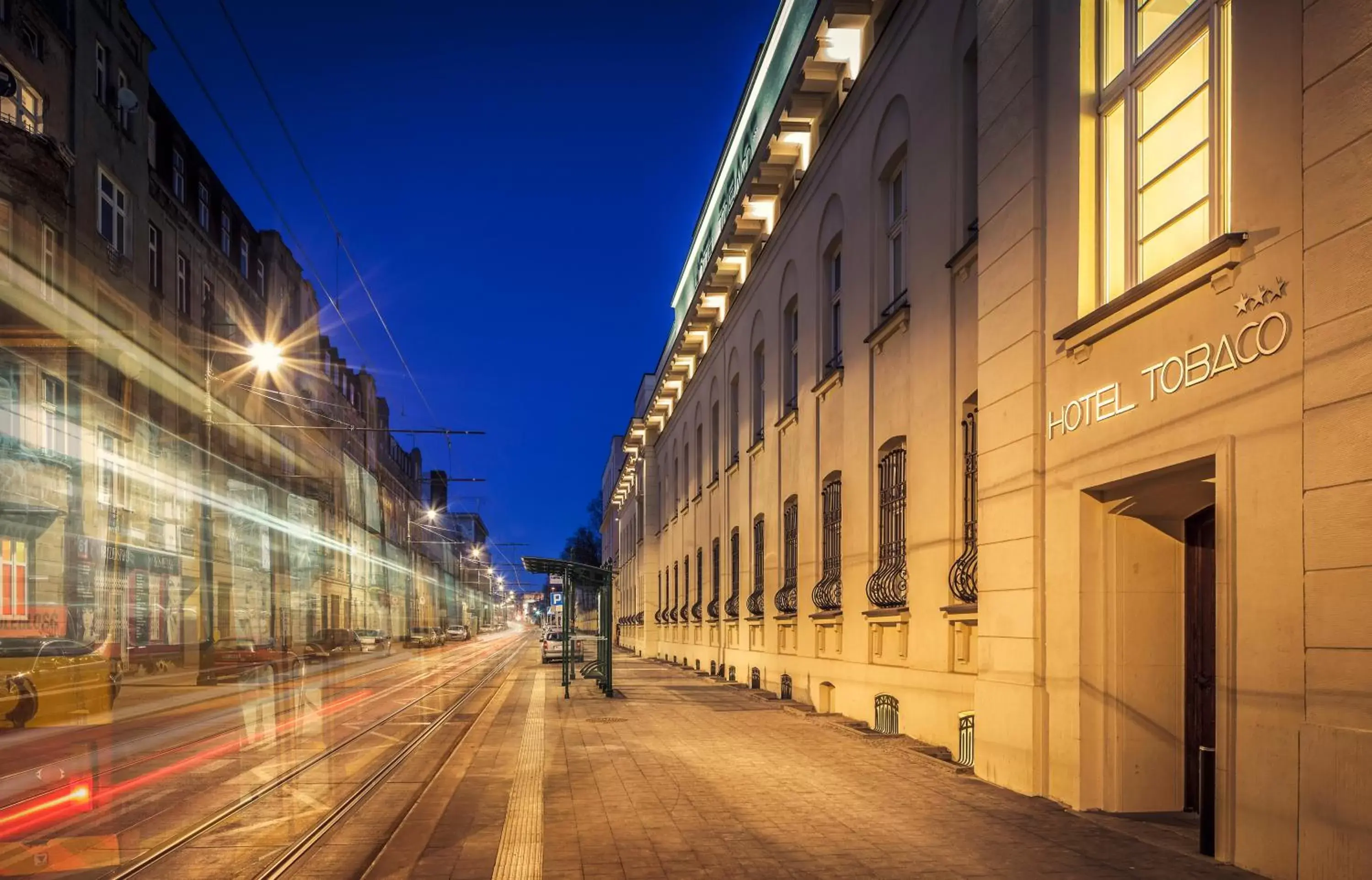 Facade/entrance in Hotel Tobaco Łódź