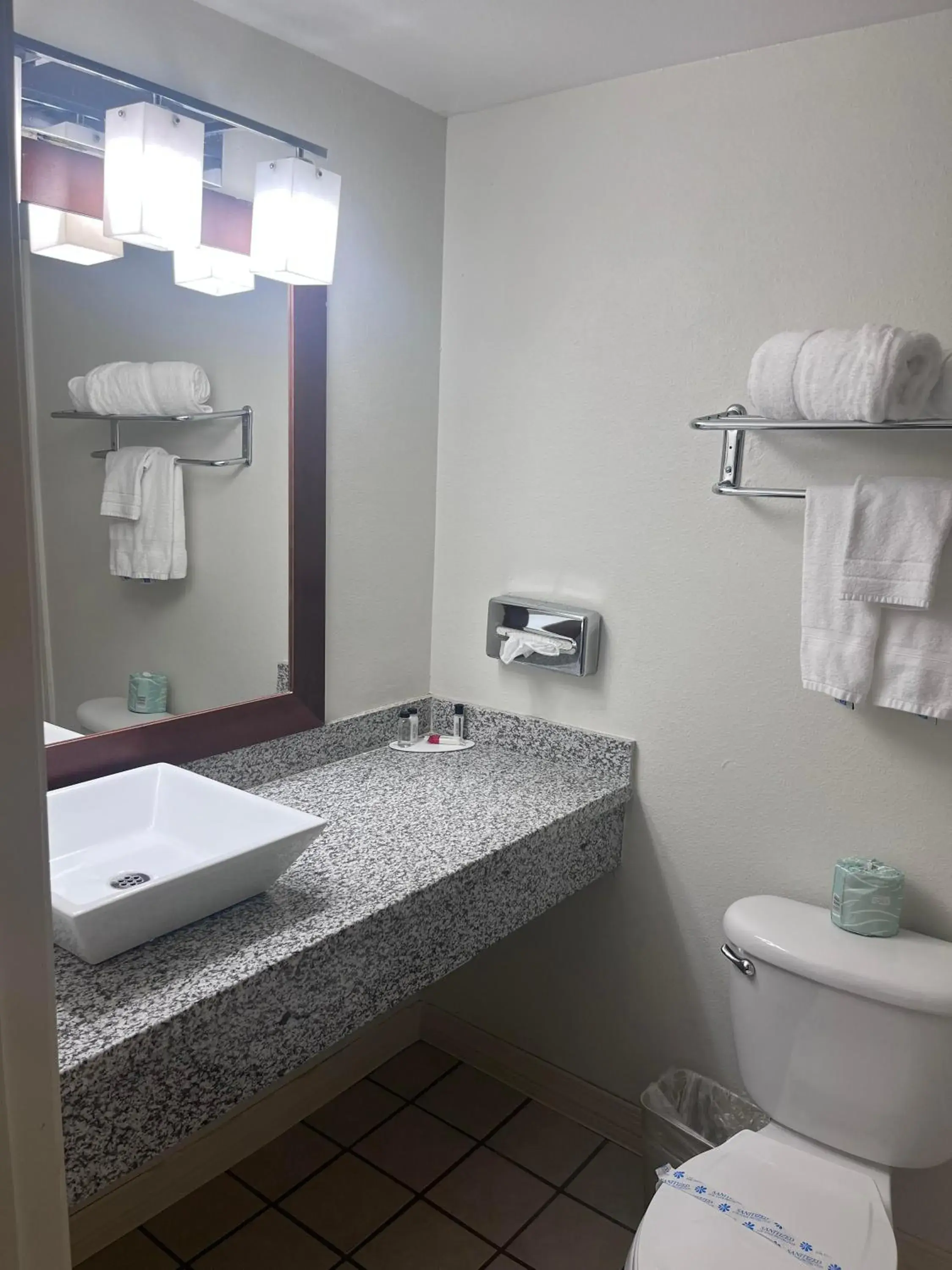 Bathroom in Ramada by Wyndham Anchorage