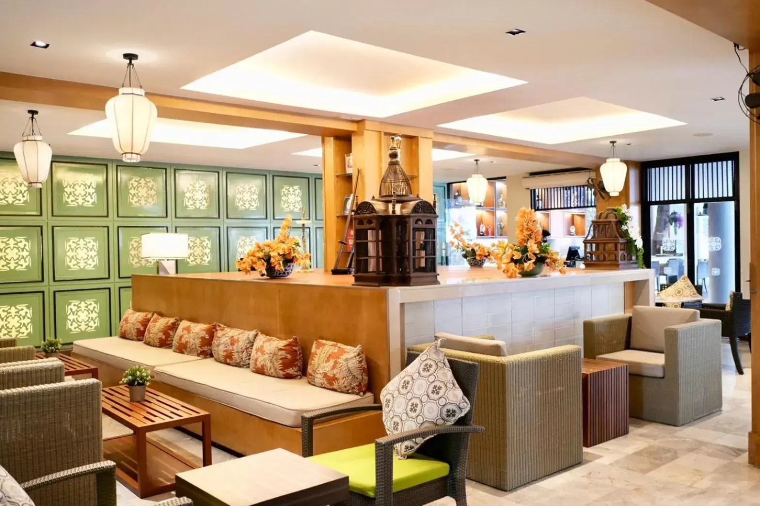 Lobby or reception in Sawaddi Patong Resort & Spa by Tolani - SHA Extra Plus