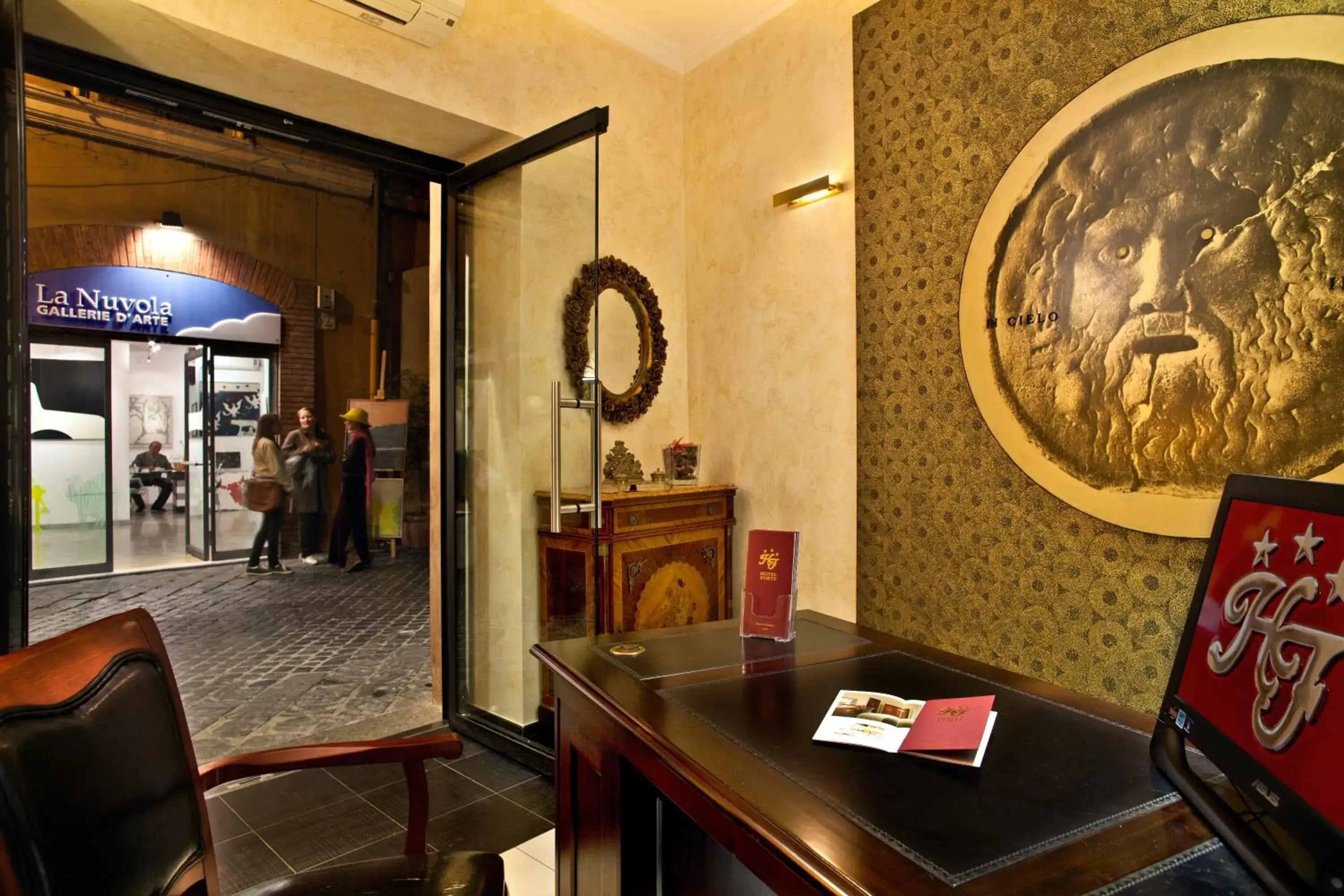 Lobby or reception in Hotel Forte