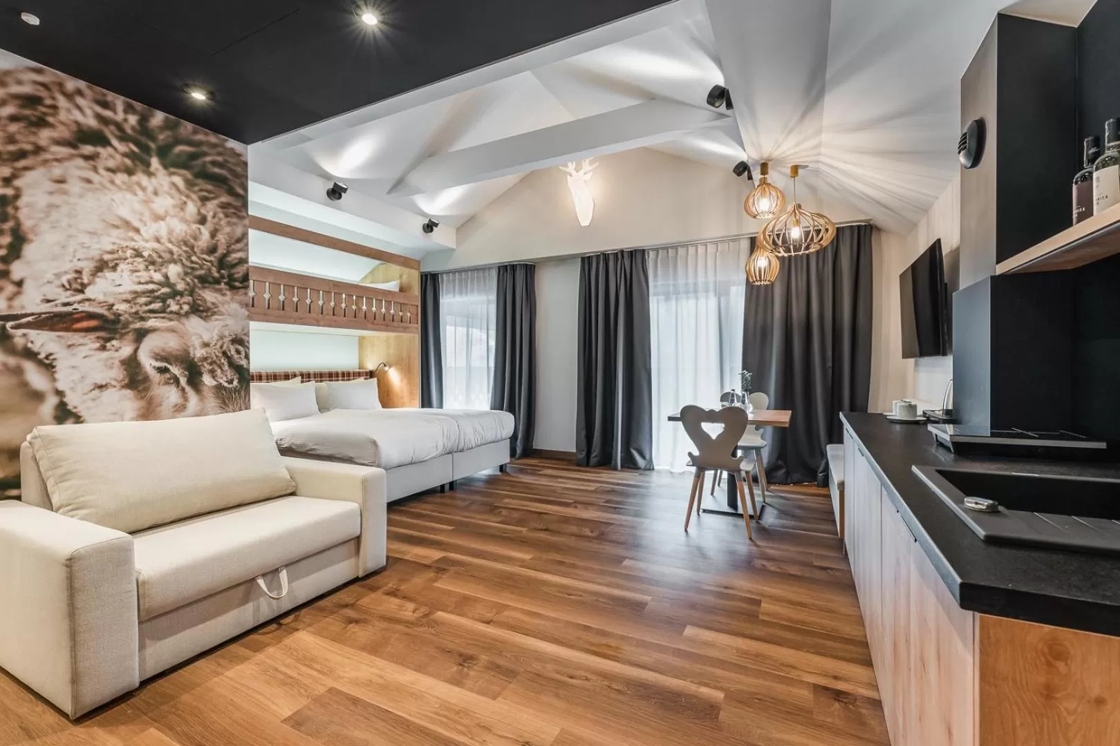 Lux Room with Kitchenette - Residence in Szczawnica Park Resort & Spa