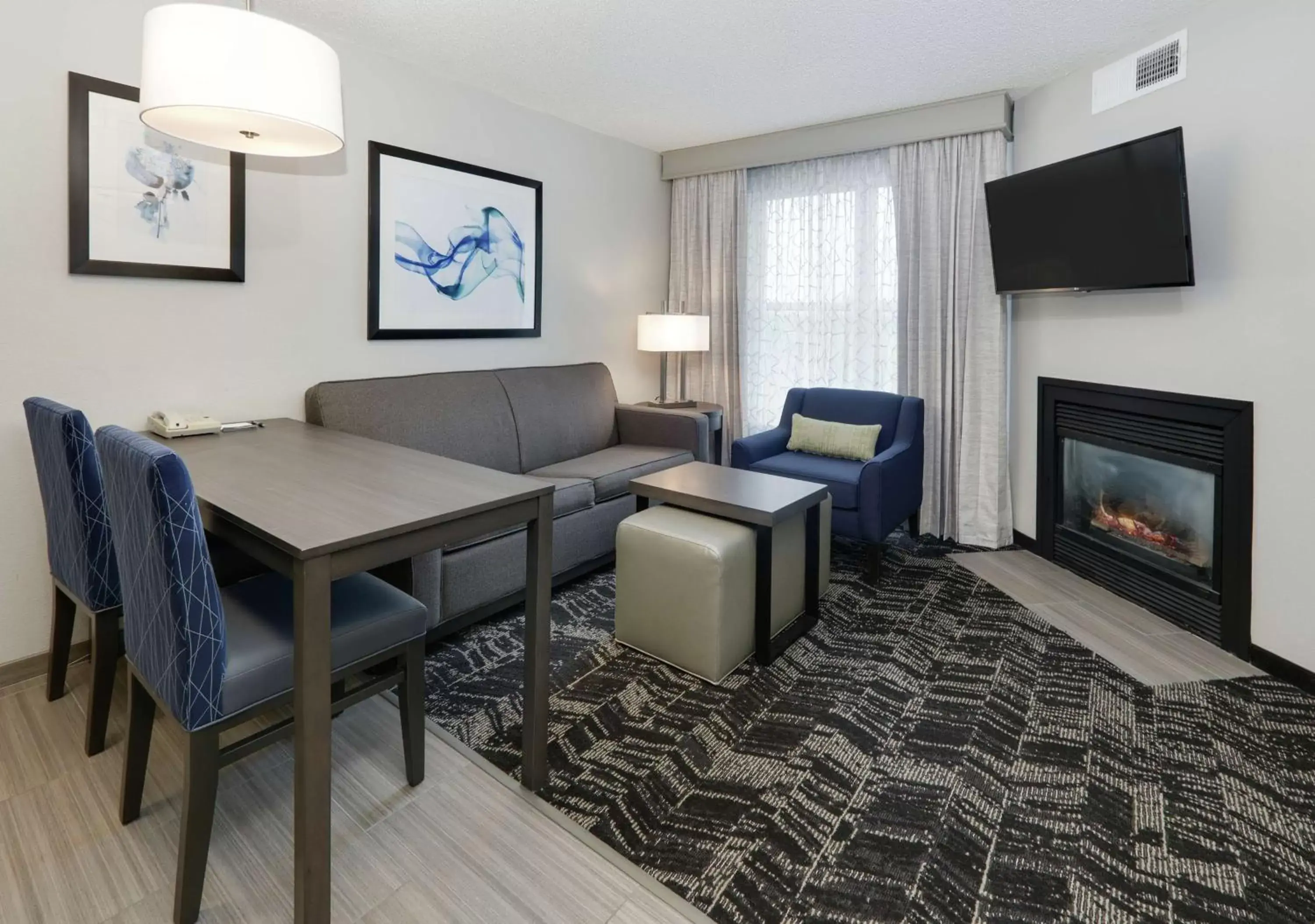 Bedroom, Seating Area in Homewood Suites by Hilton Saint Louis-Chesterfield