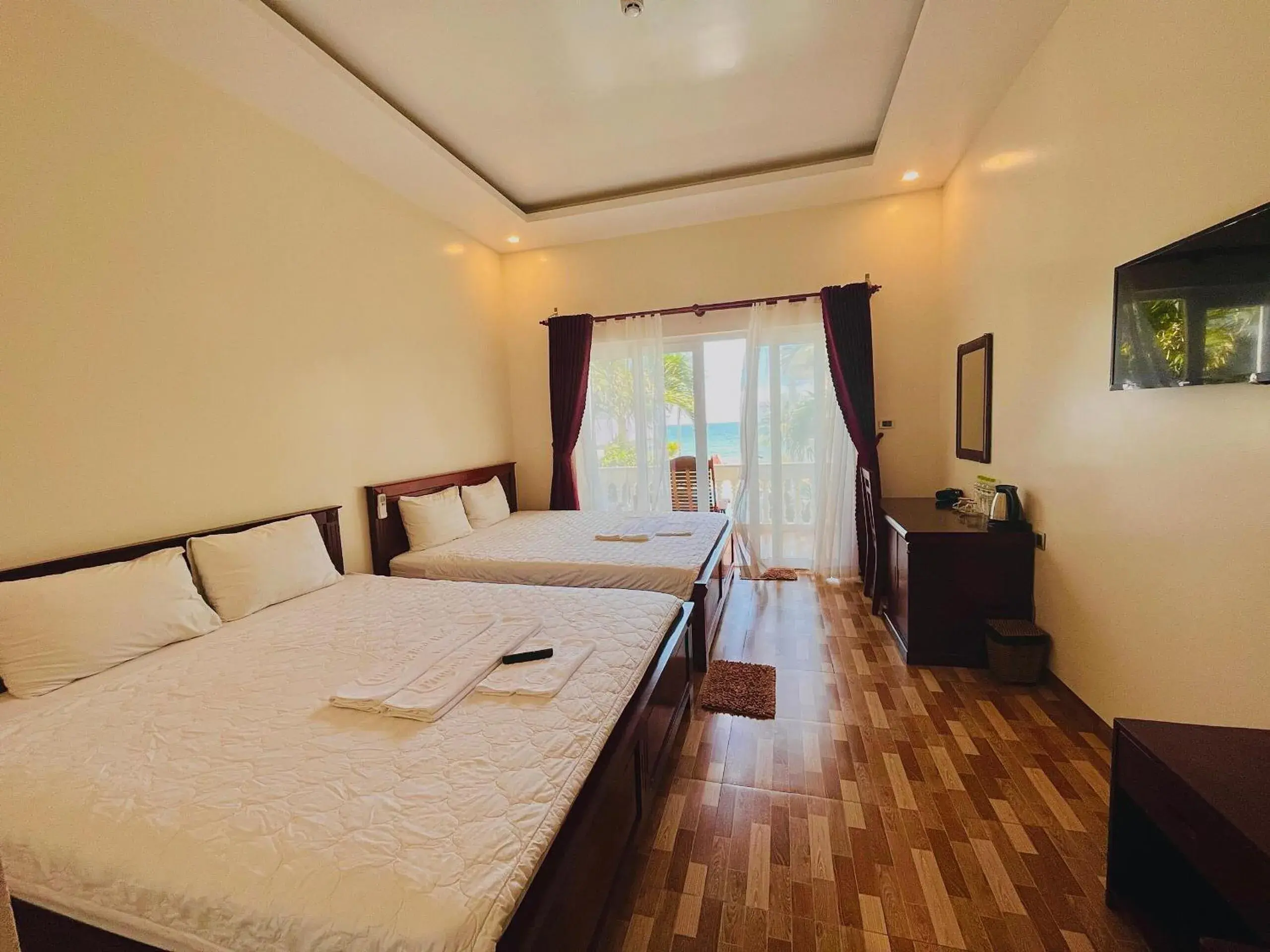 Bed in Phuong Binh House